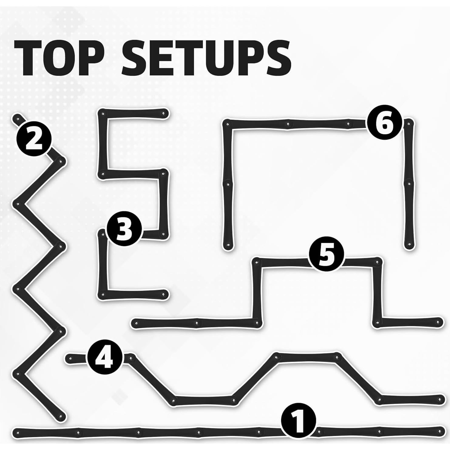 Entrenador de Hockey ACE HOCKEY Serpiente 7 - Manejo de Palo