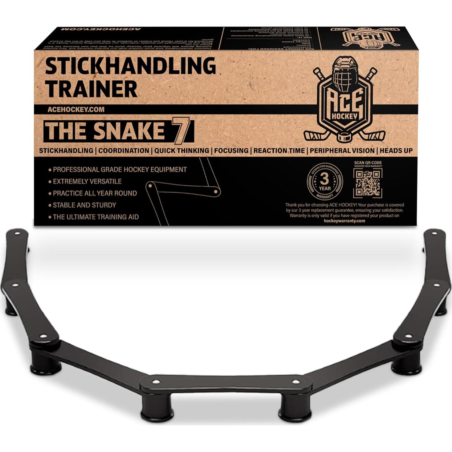 Entrenador de Hockey ACE HOCKEY Serpiente 7 - Manejo de Palo