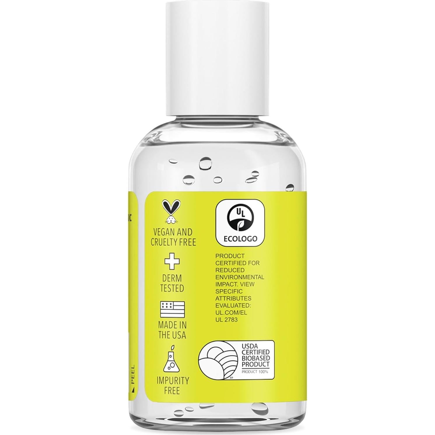 Gel desinfectante de manos Lemyn Organics 97% orgánico 3 unidades