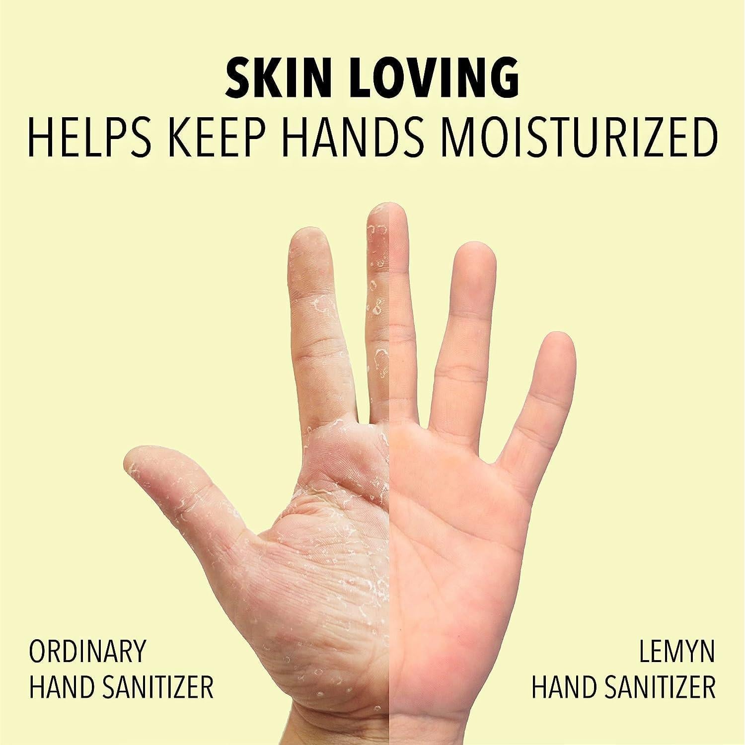 Gel desinfectante de manos Lemyn Organics 97% orgánico 3 unidades