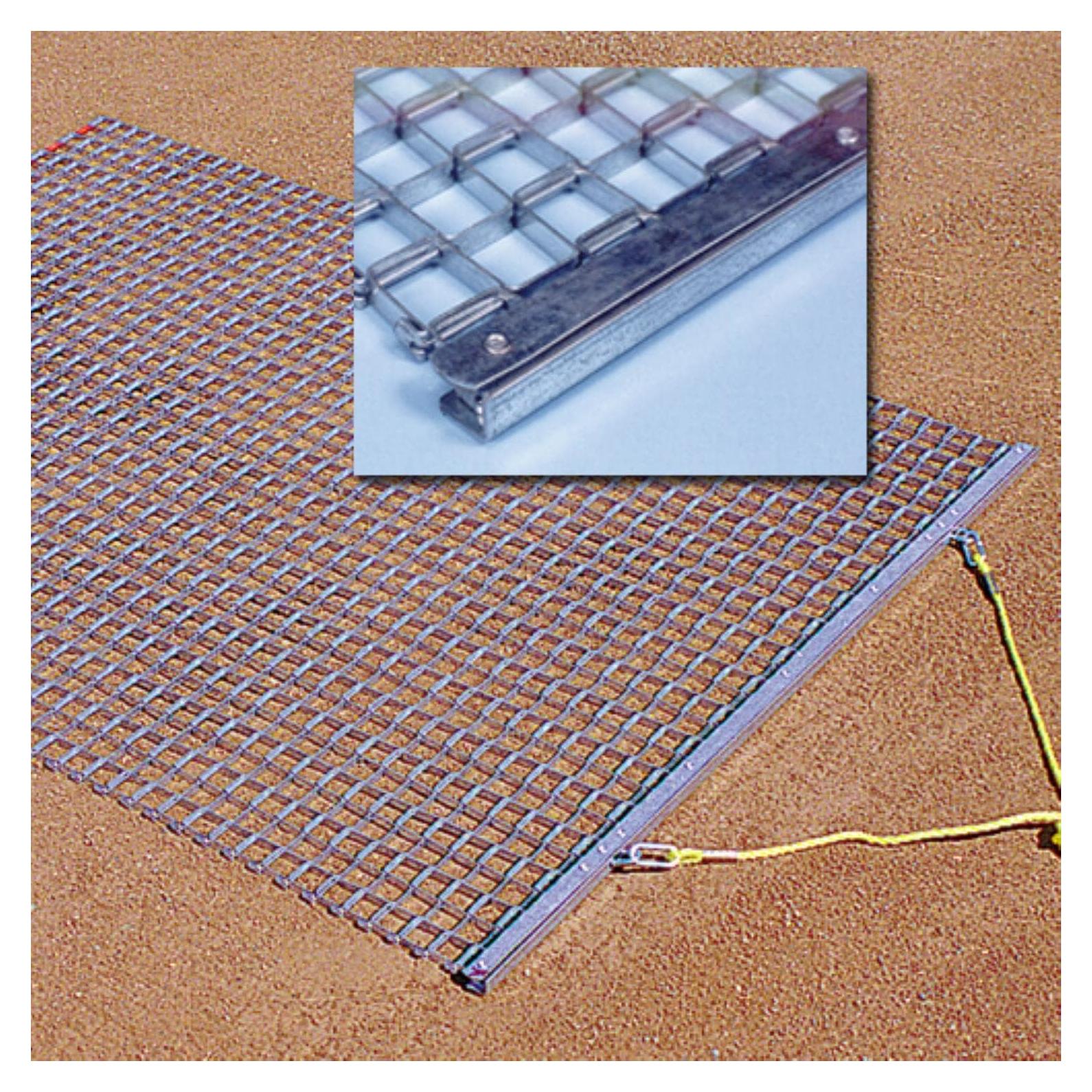 Drag Mat de Acero Galvanizado BSN 0.91m x 1.22m para Béisbol