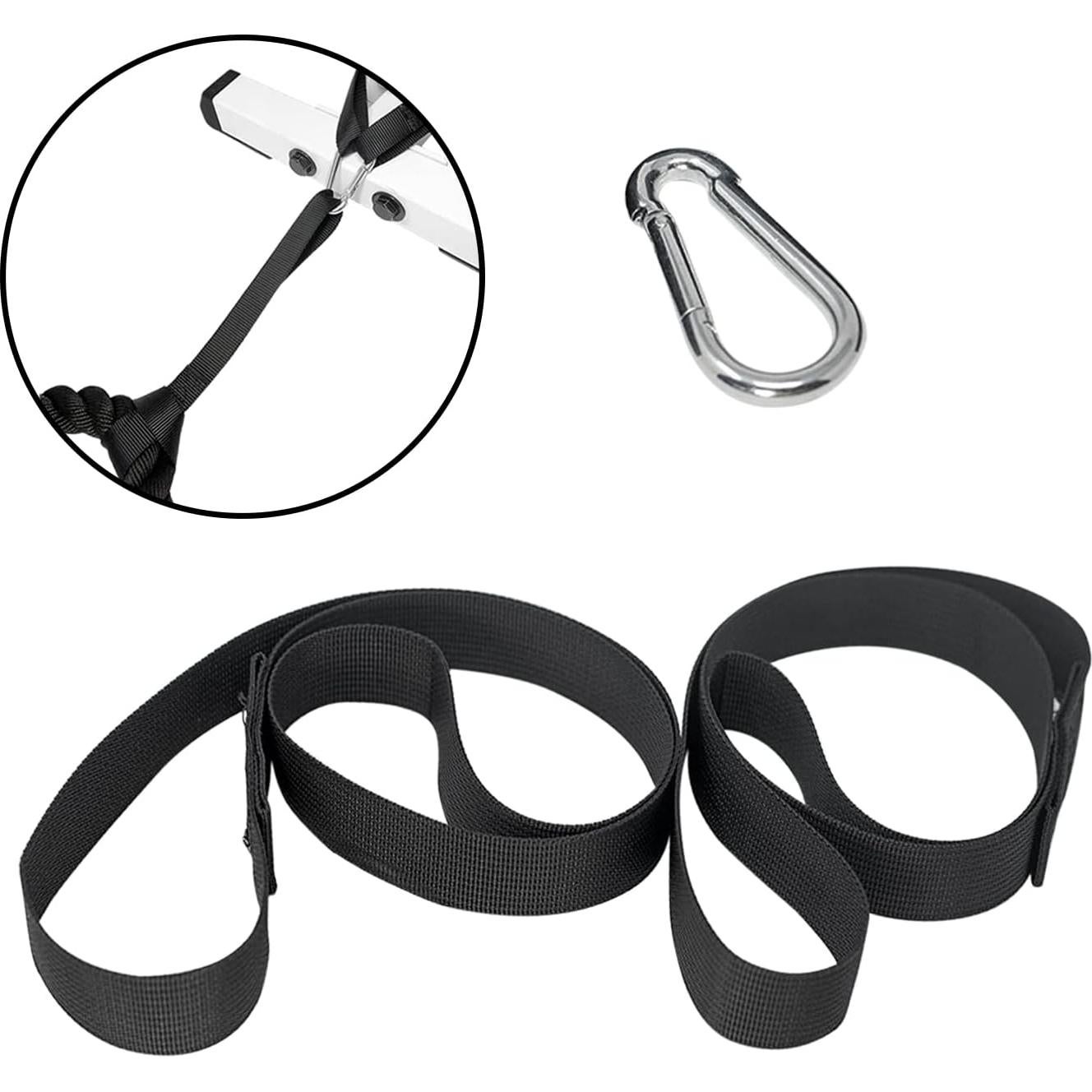 Kit de Anclaje para Cuerda de Batalla RadBizz con Guía