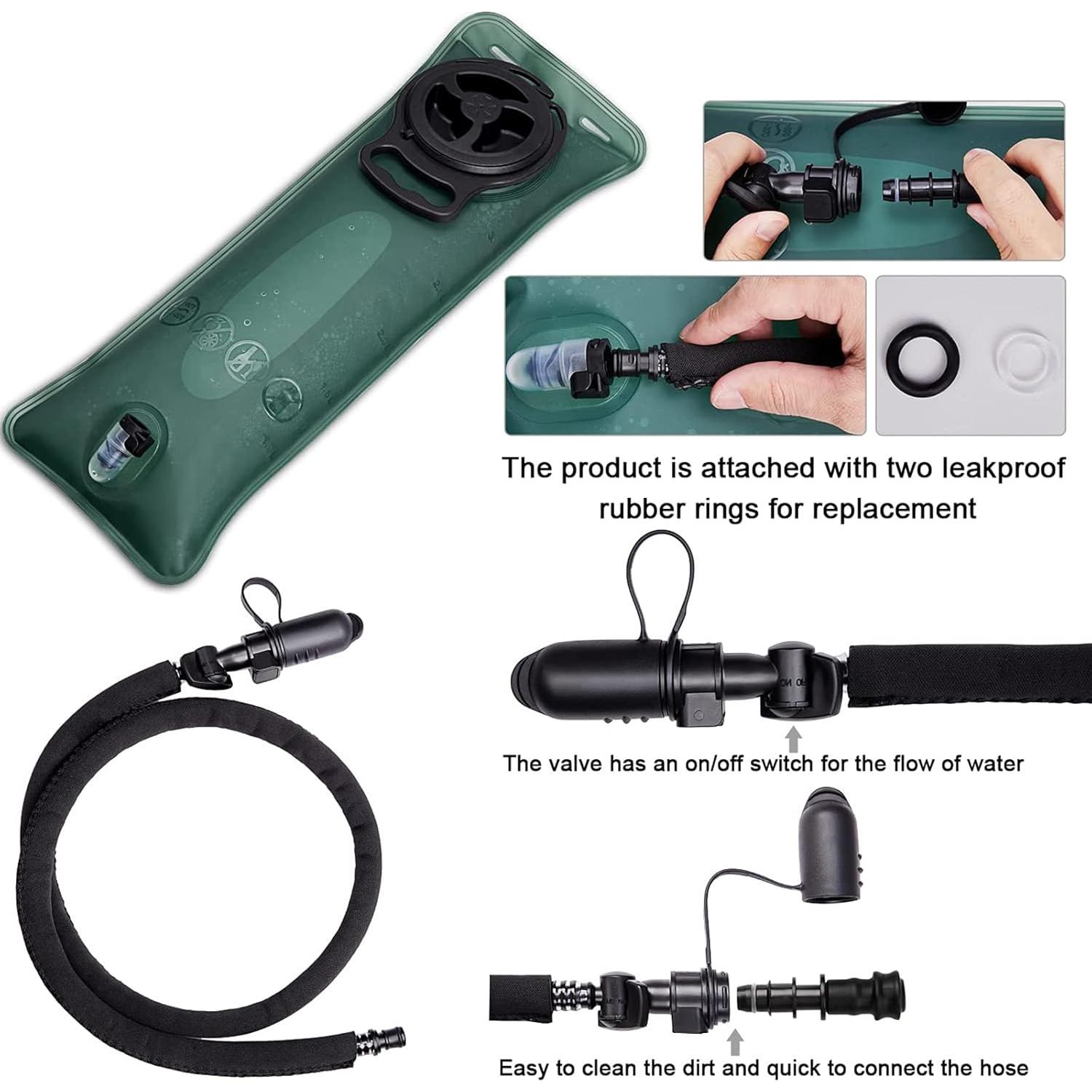 Mochila Táctica de Hidratación G4Free 3L para Senderismo