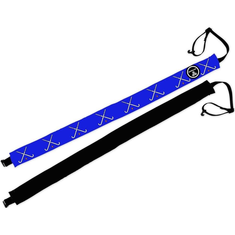 Cinta para la cabeza elástica RAVEbandz azul real 2.54 cm