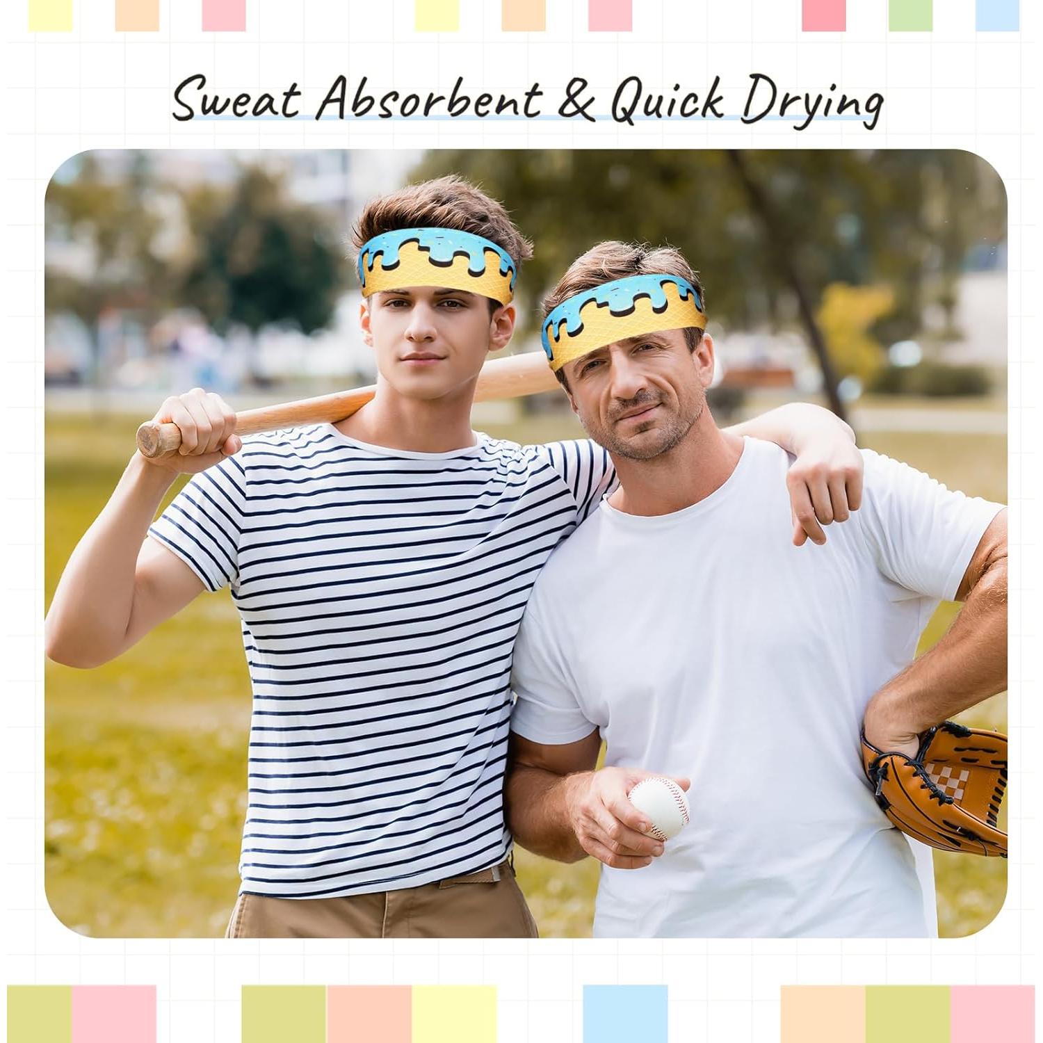 Cinta para la cabeza Suncalla LIC1047 azul, banda de sudor 8.89 cm