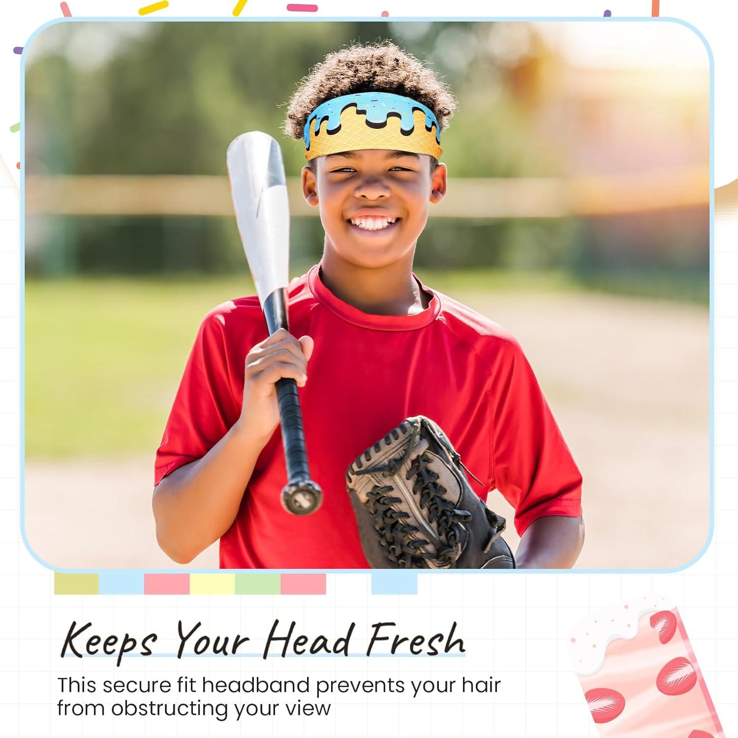 Cinta para la cabeza Suncalla LIC1047 azul, banda de sudor 8.89 cm