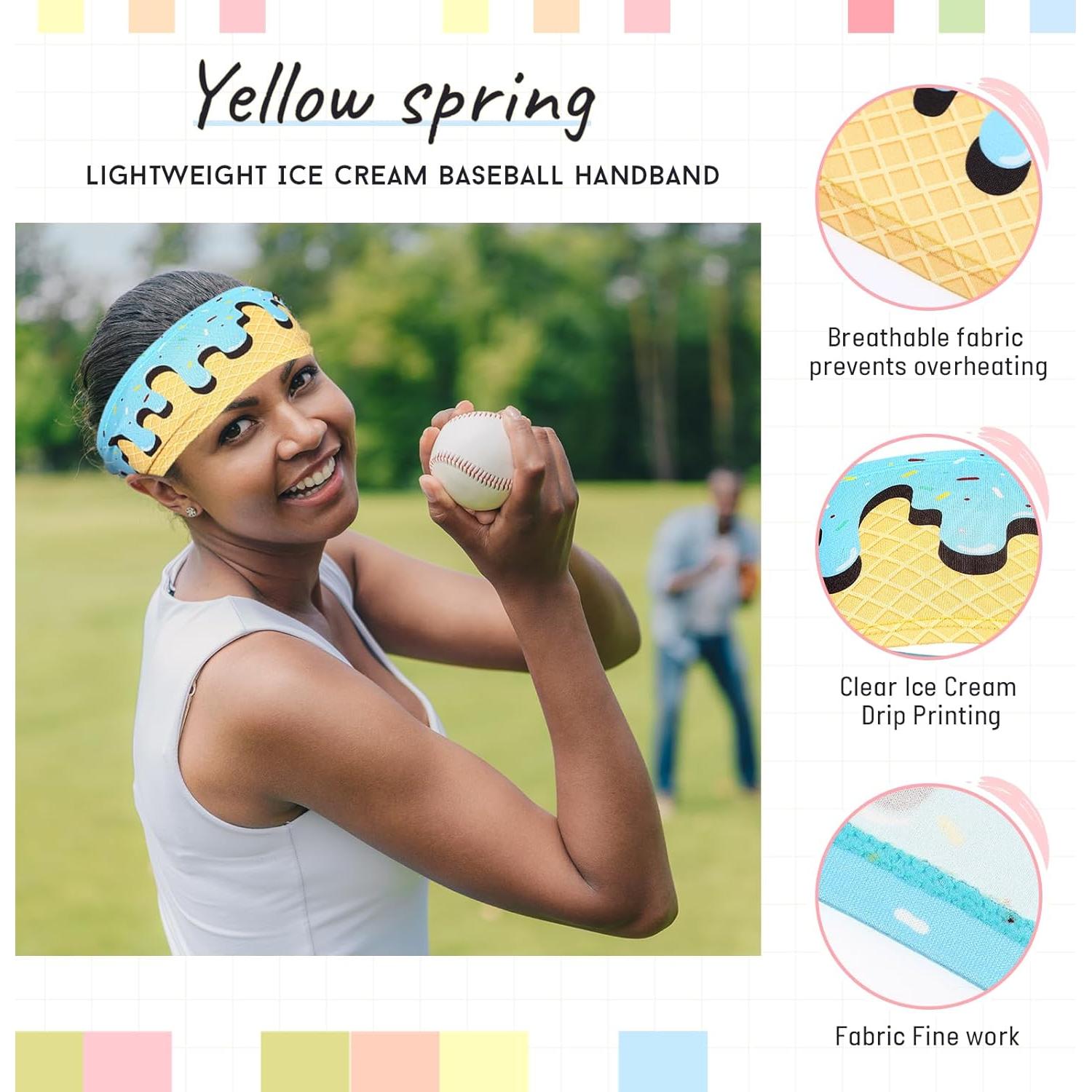 Cinta para la cabeza Suncalla LIC1047 azul, banda de sudor 8.89 cm