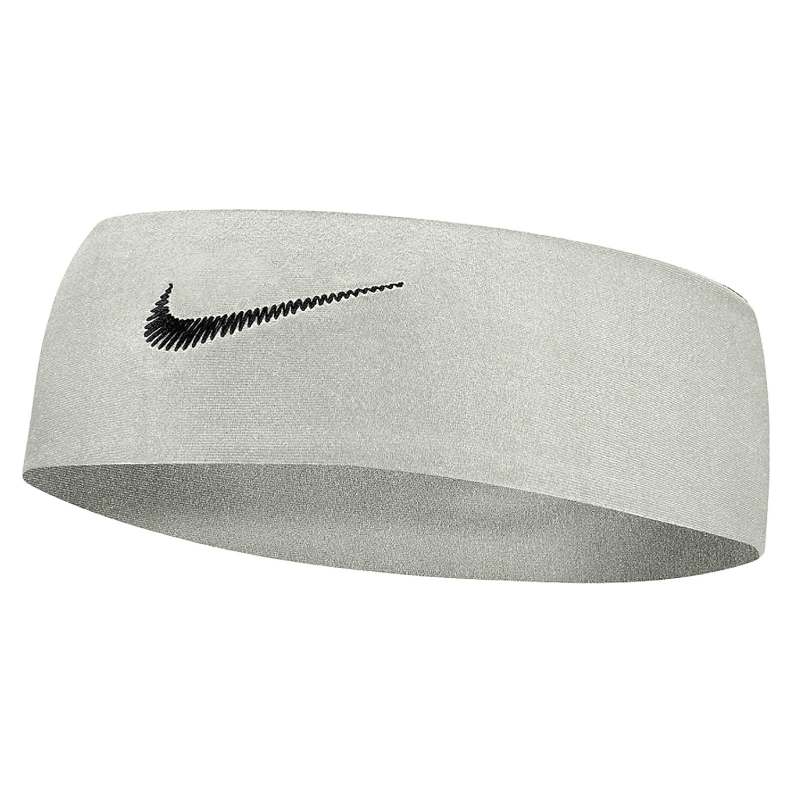 Cinta para la cabeza Nike Dri-FIT gris para hombres