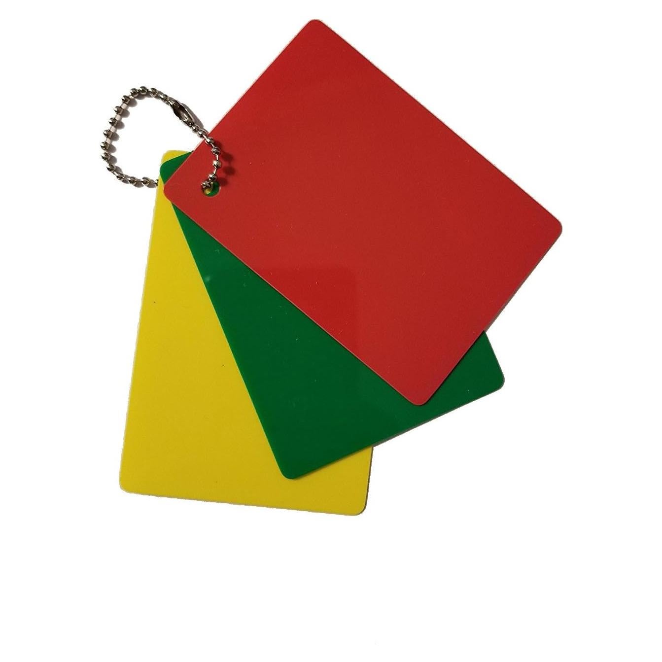 Tarjetas de Penalización Merz67 - Roja, Amarilla y Verde