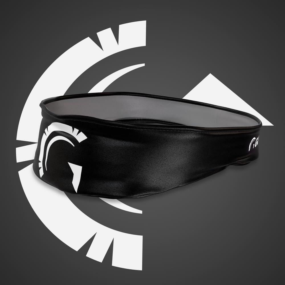 Cinta para la cabeza de béisbol Guardian Pro-Grade - Negro/Blanco