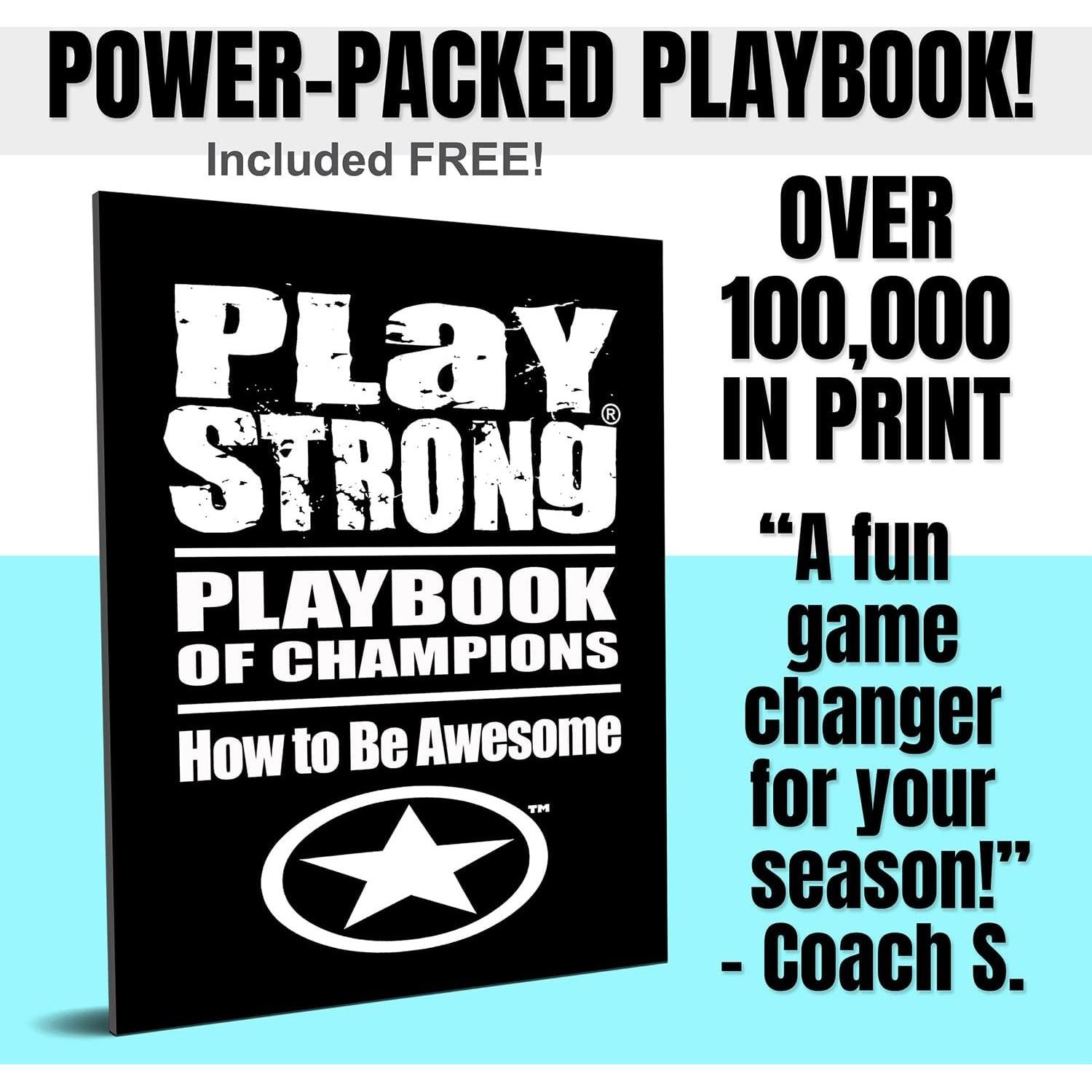 Paquete de 3 Tarjetas de Agradecimiento Play Strong 12.7x17.8cm