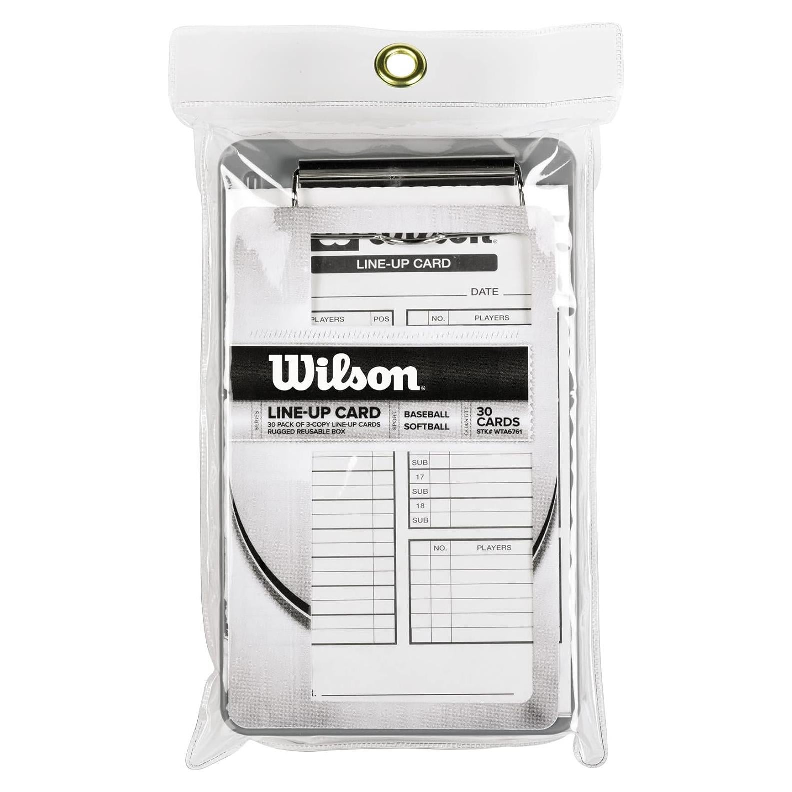 Tarjetas de Alineación Wilson WTA6761 Blancas - Paquete de 30