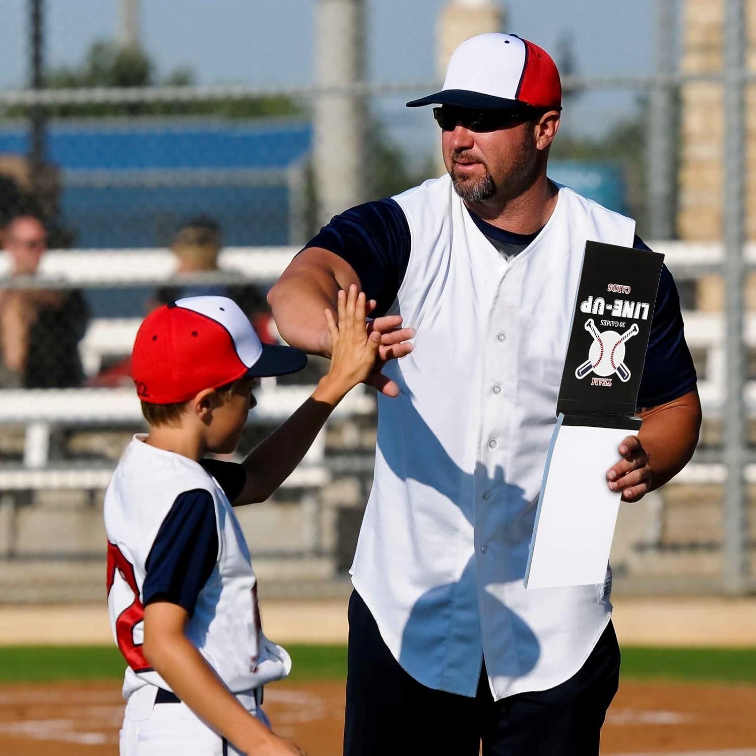 Tarjetas de Alineación de Béisbol Junkin - 30 Juegos para 16 Jugadores