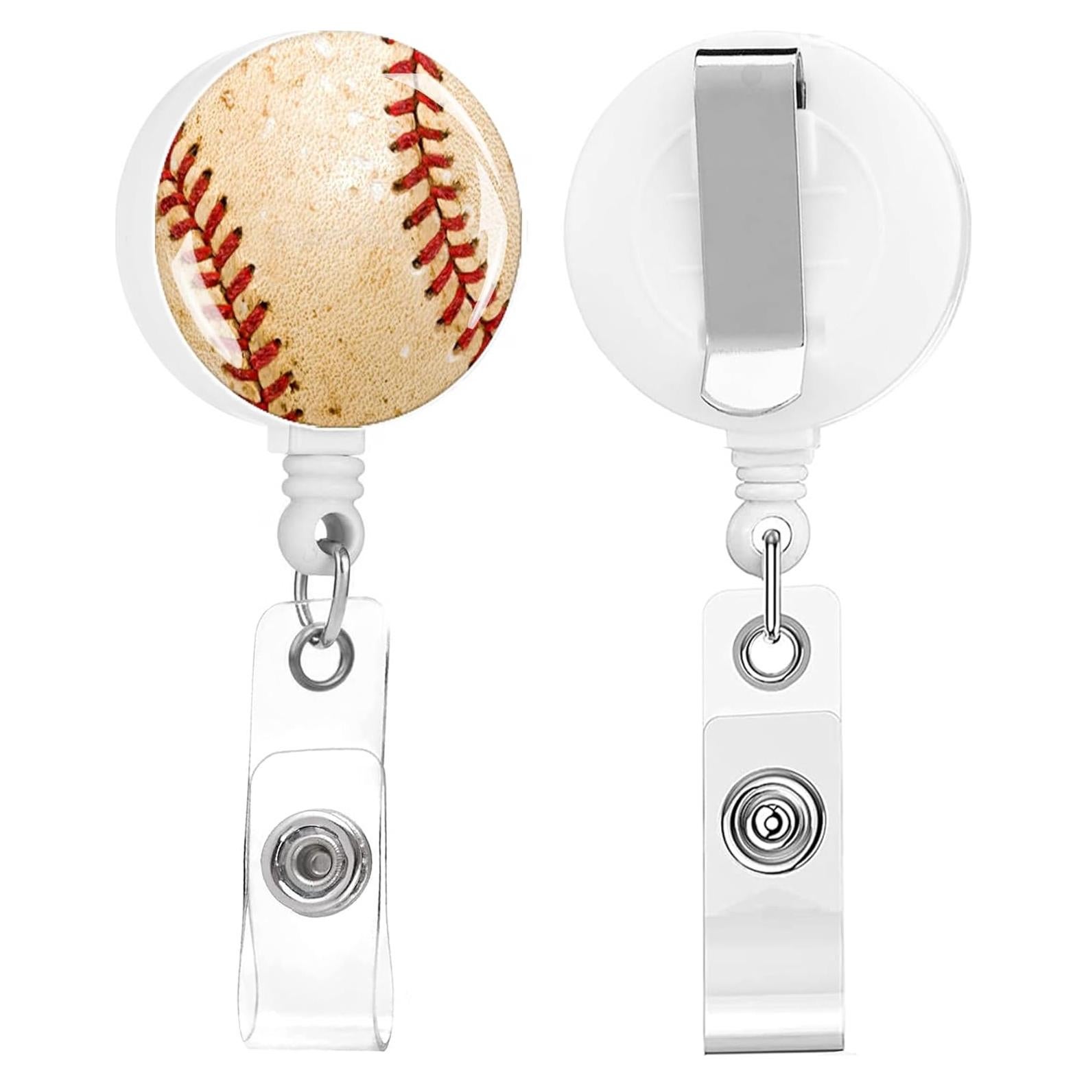 Paquete de 2 Sujetadores de Insignias Retráctiles TPOAEL