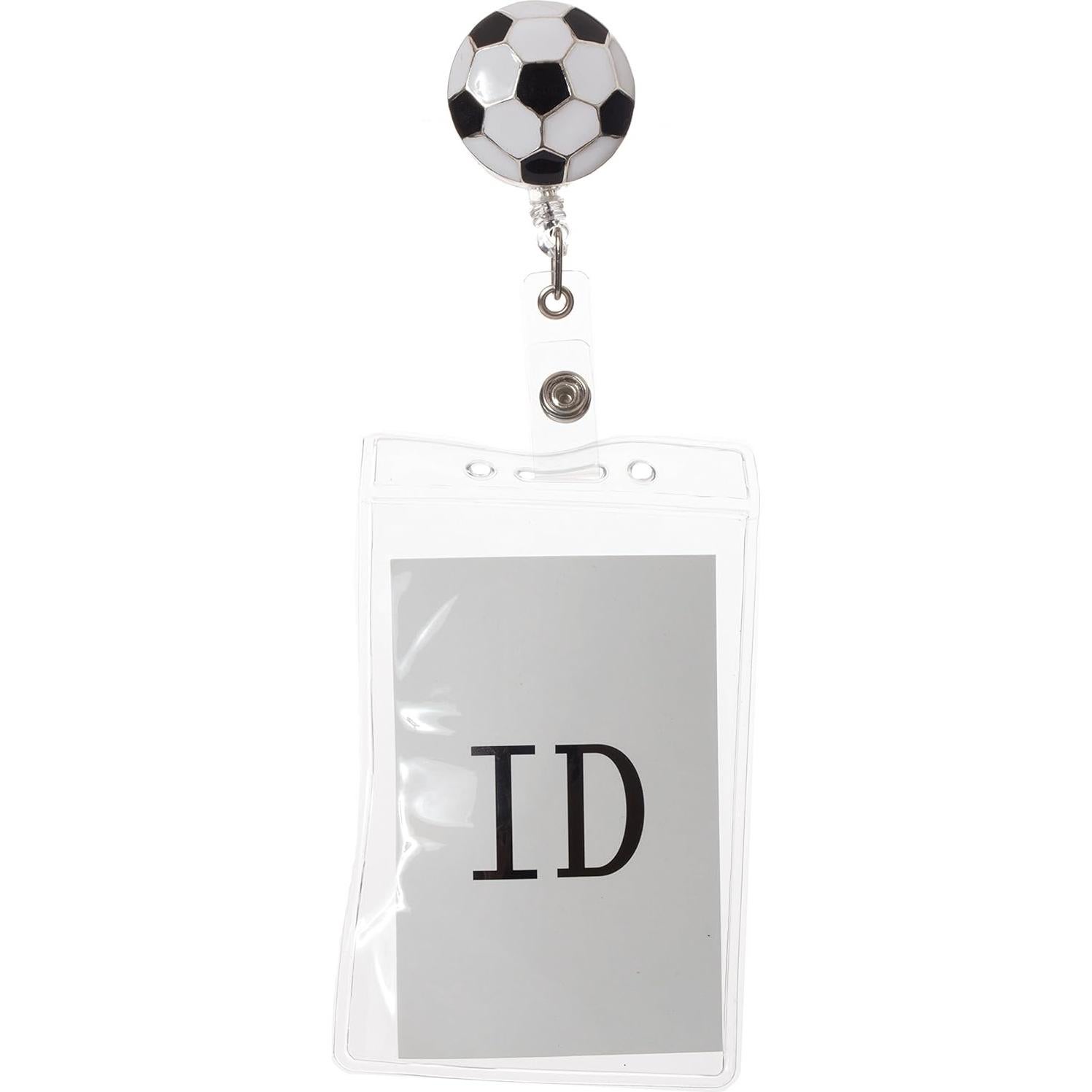 Carrete Retráctil de Identificación Búho Artesano Balón Fútbol