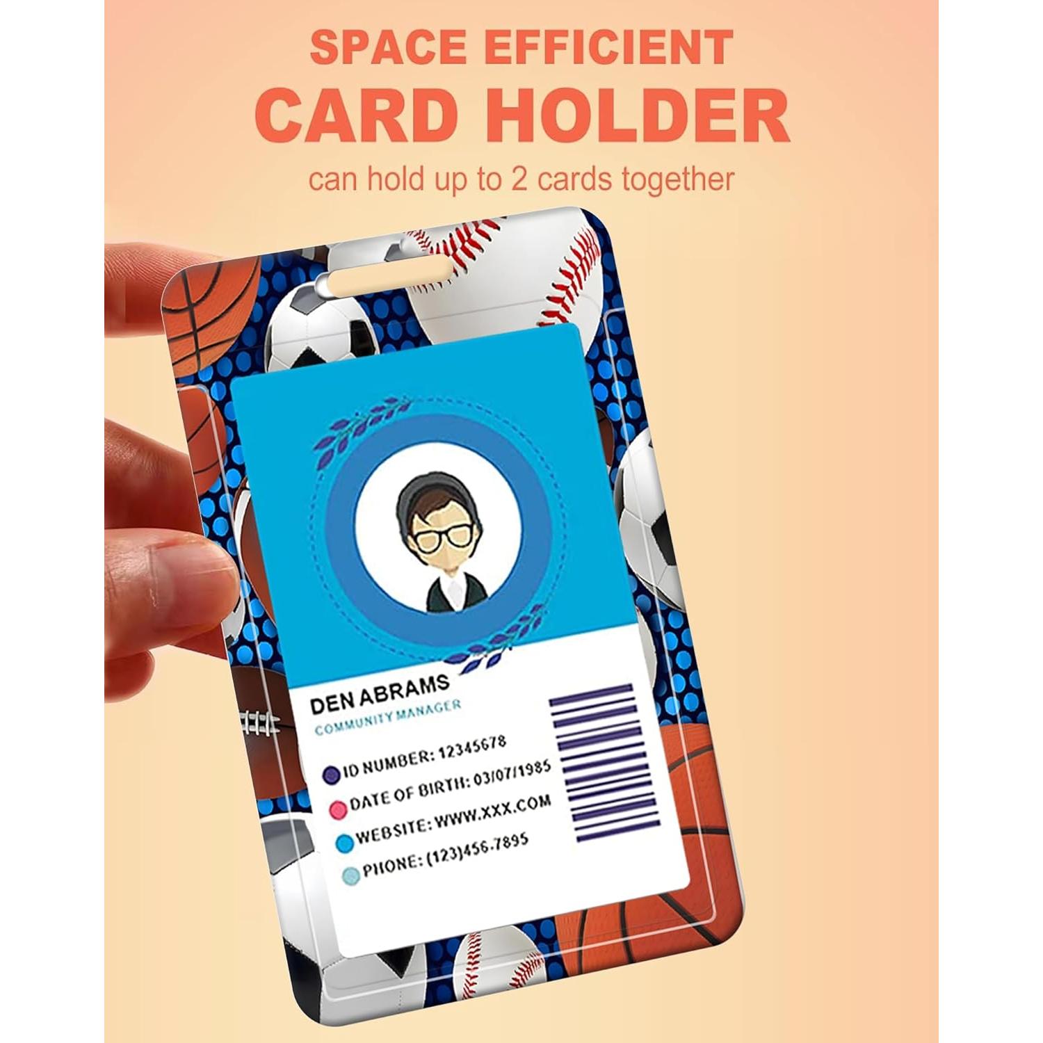 Porta Insignias Retráctil GMJzzx con Clip 360° - Oficina y Trabajo