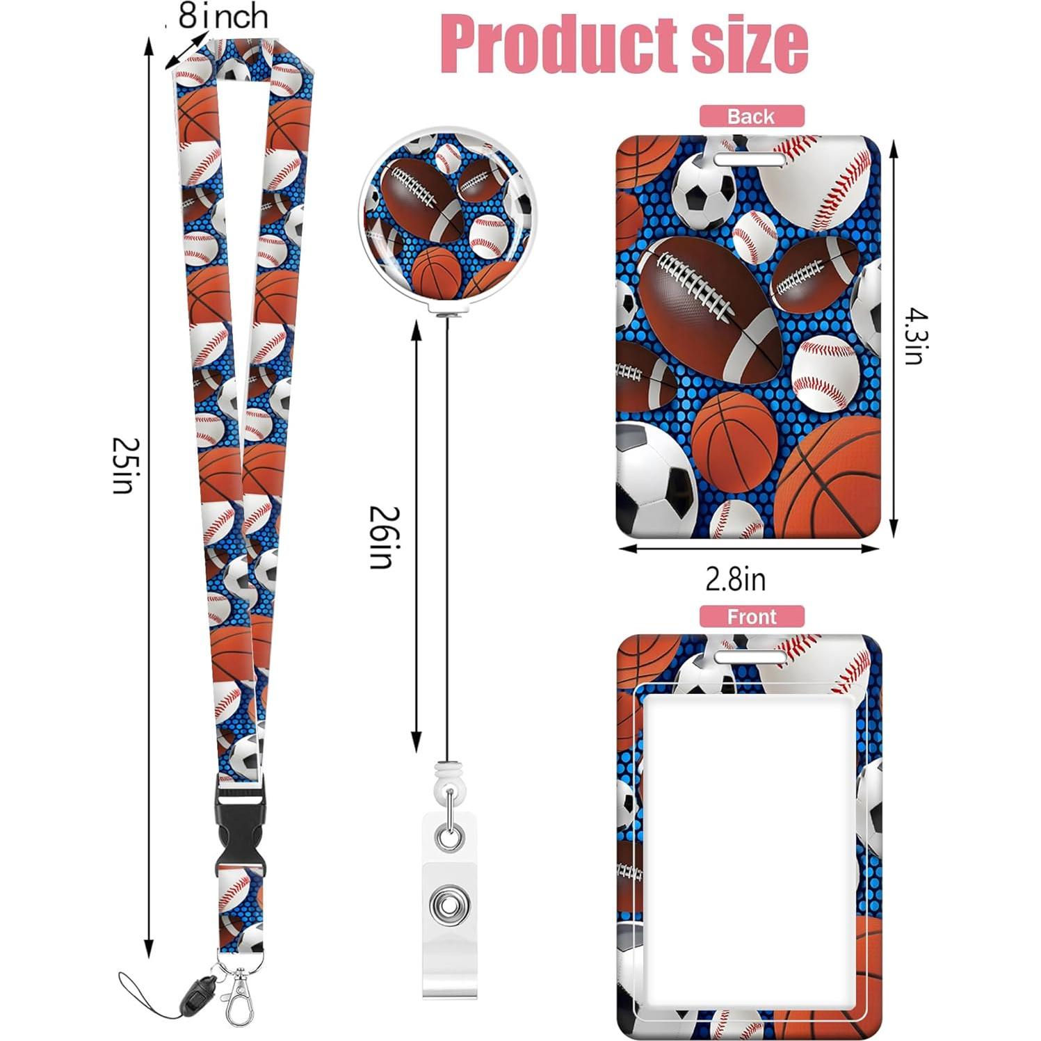 Porta Insignias Retráctil GMJzzx con Clip 360° - Oficina y Trabajo