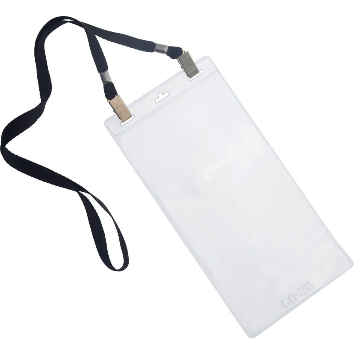 Paquete de 5 Sujetadores de Credenciales Specialist ID Negro