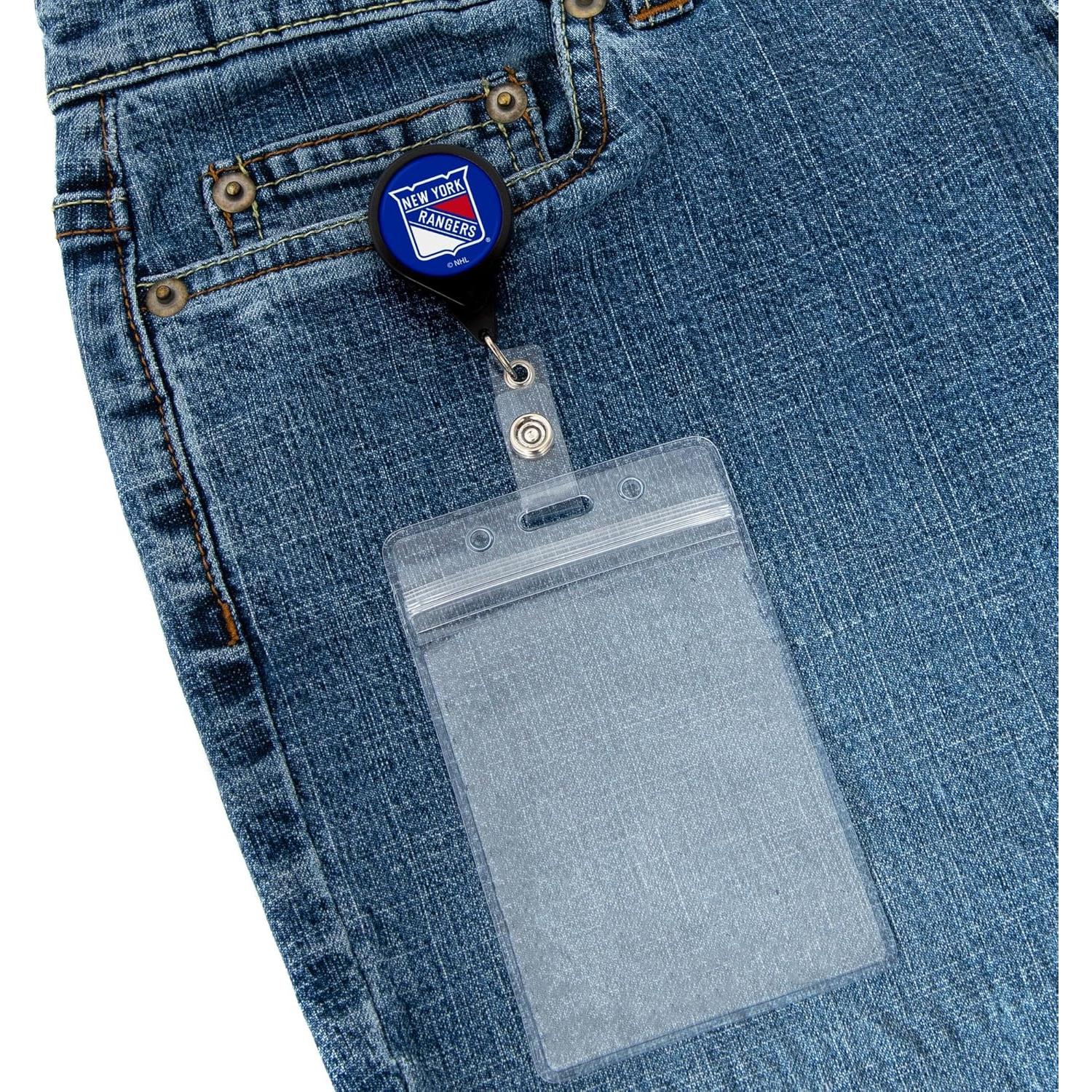 Carrete de Insignia Retráctil NHL New York Rangers - Desert Cactus