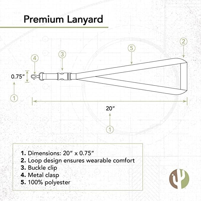 Cinta de Cuello Desert Cactus Nashville Predators 1.9 cm