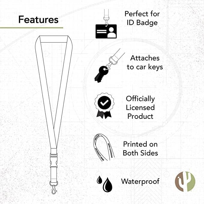Cinta de Cuello Desert Cactus Nashville Predators 1.9 cm