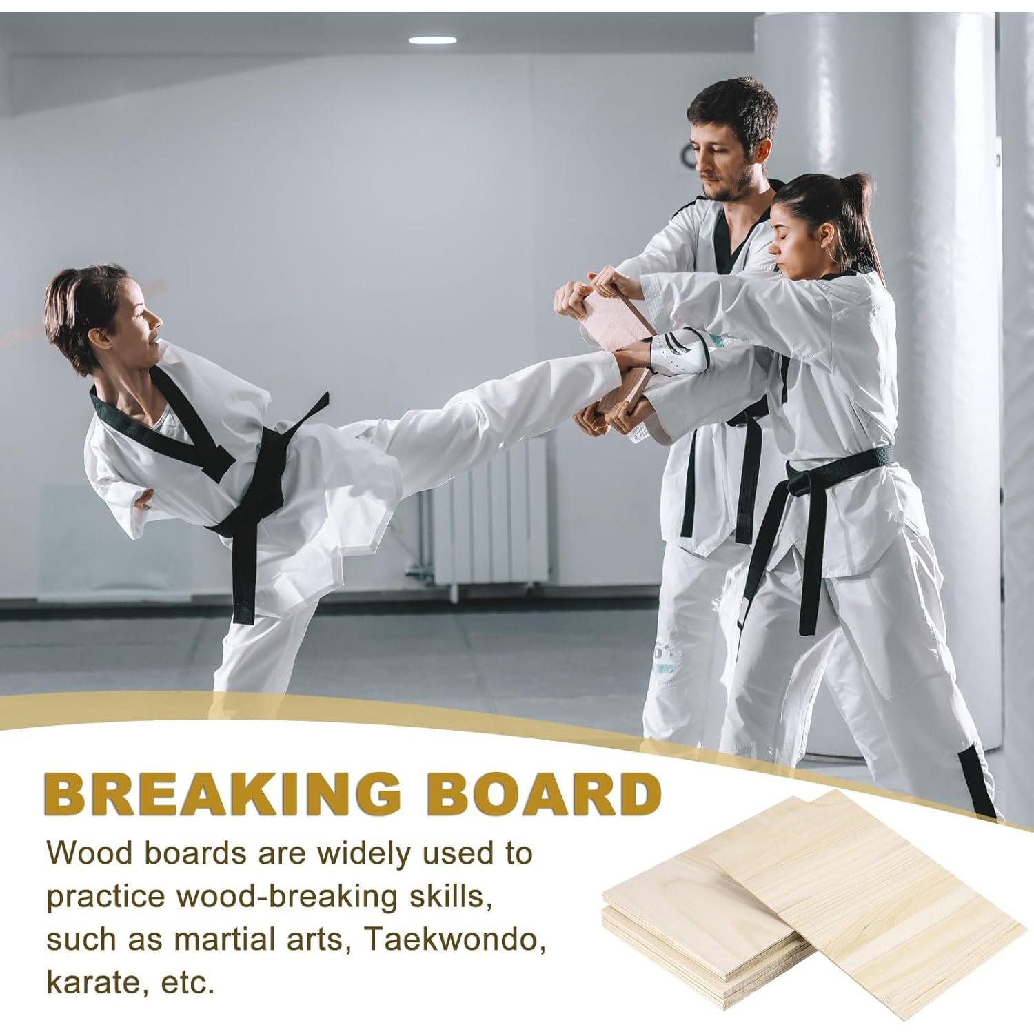 Tablas de Romper de Madera PATIKIL 30x22cm Paquete de 10