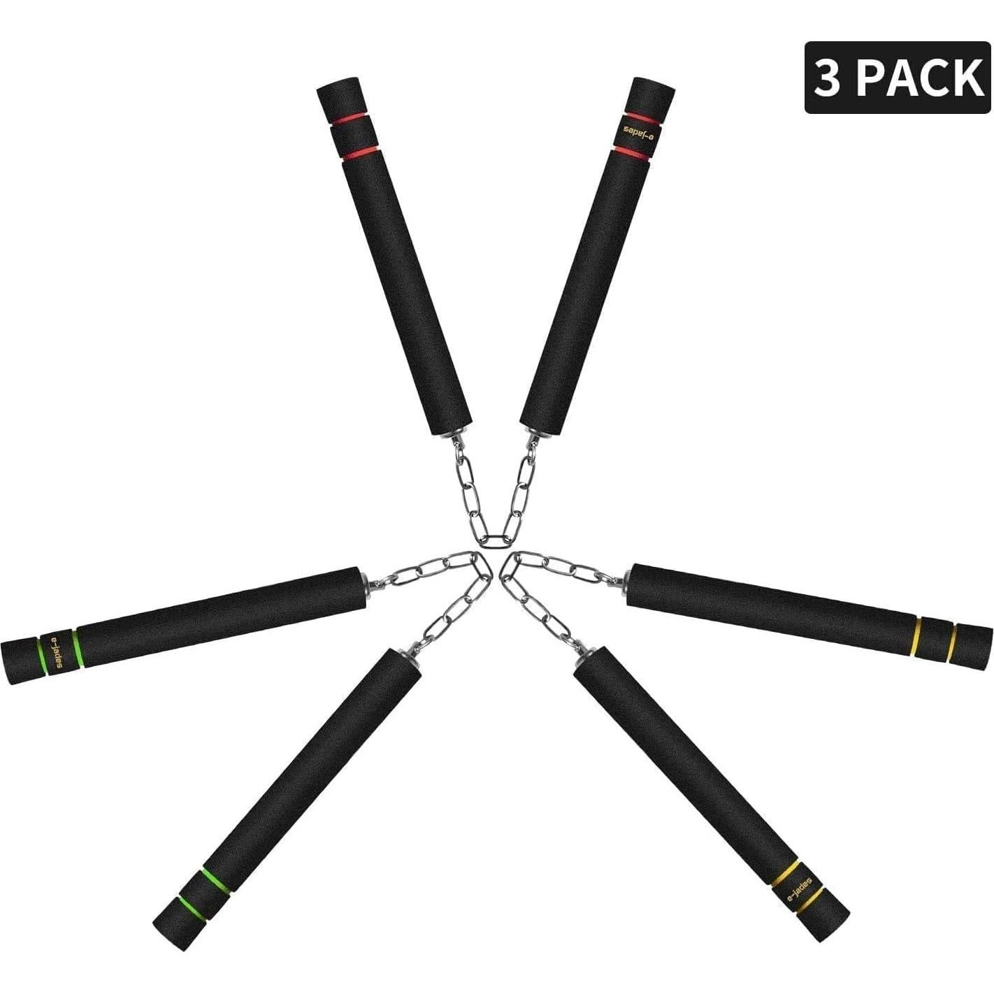 Nunchakus de Espuma e-jades 2 Pack para Niños y Adultos