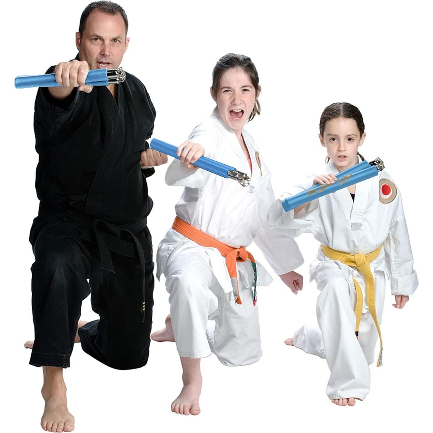 Nunchaku de Entrenamiento TOPOINT de Espuma Segura 31.5 cm