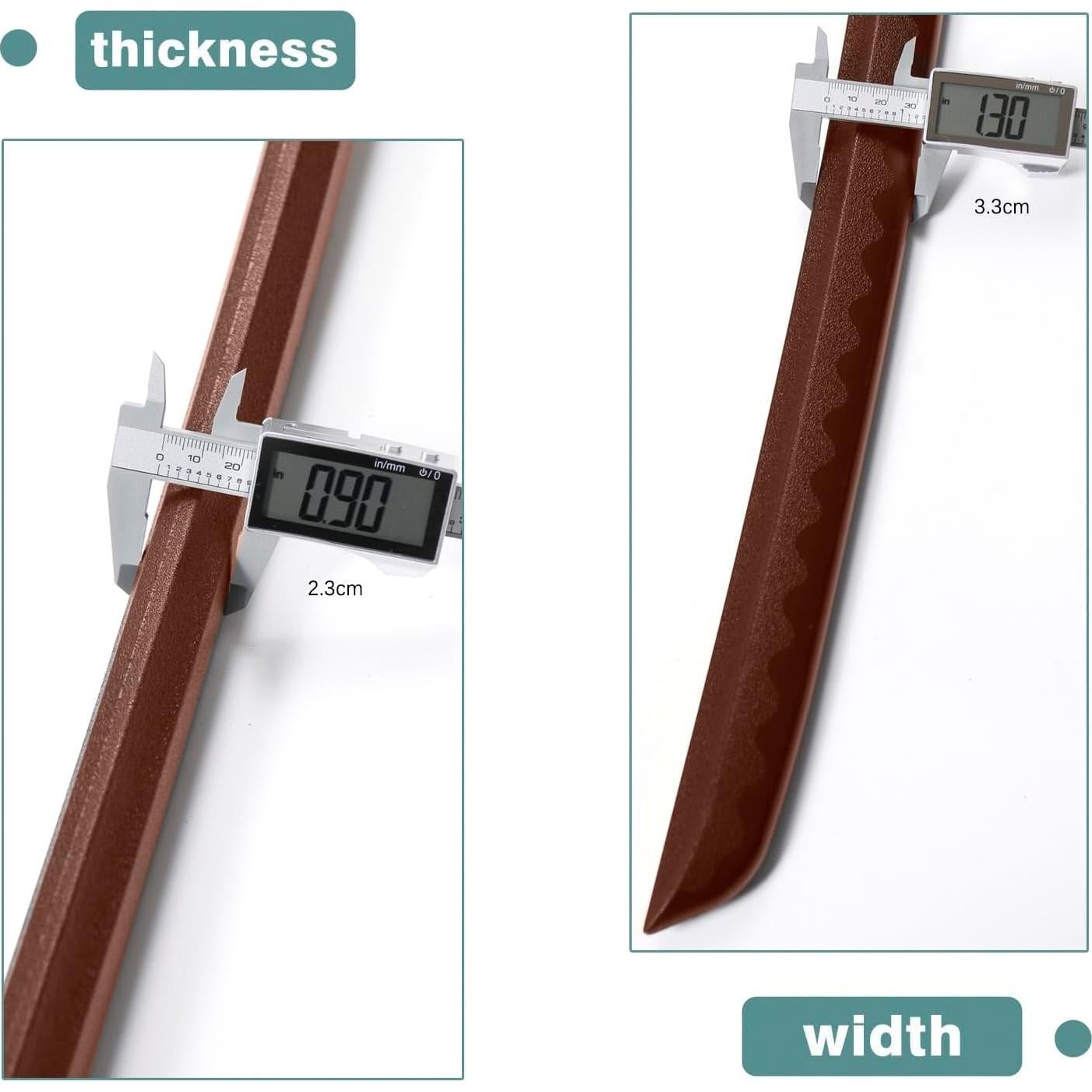 Katana de Entrenamiento BJDJ - Hoja de Polipropileno 105 cm