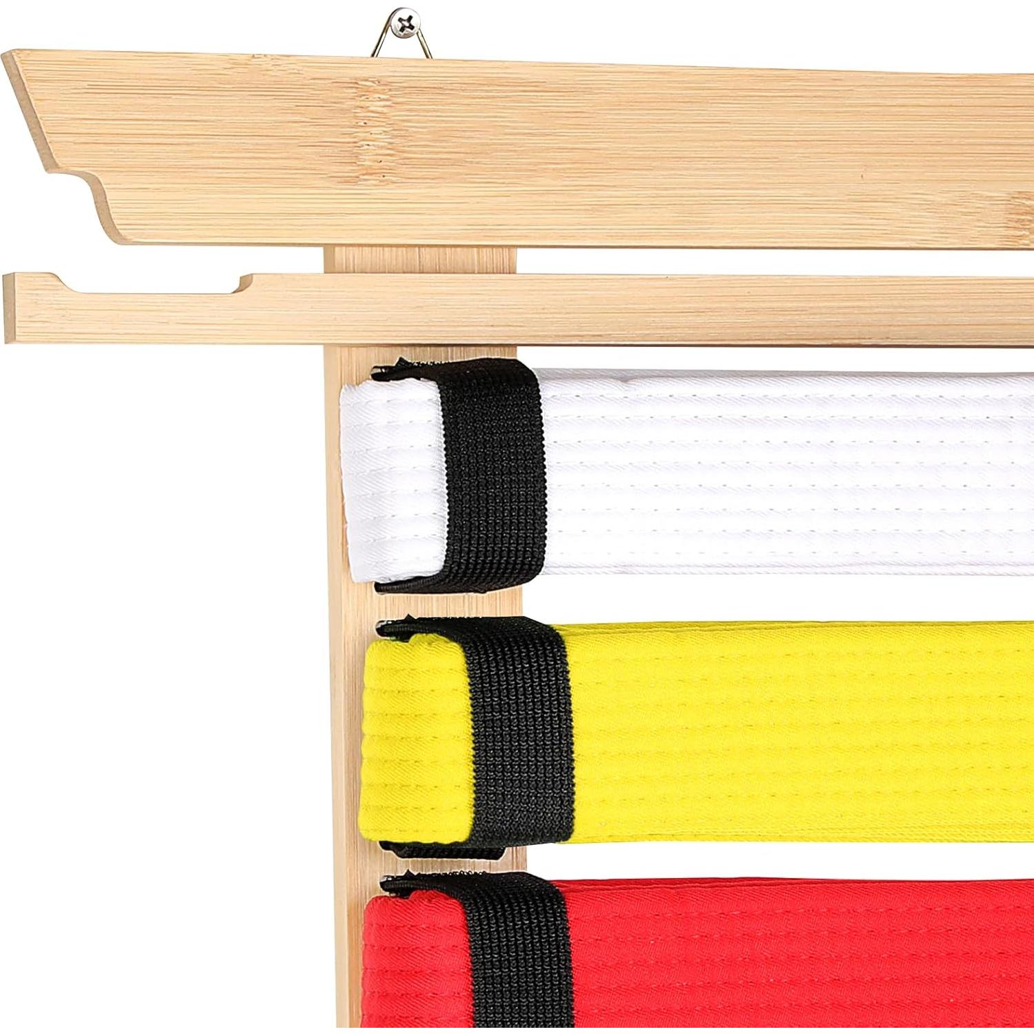 Organizador de Cinturones de Artes Marciales JUXYES para 12 Cinturones