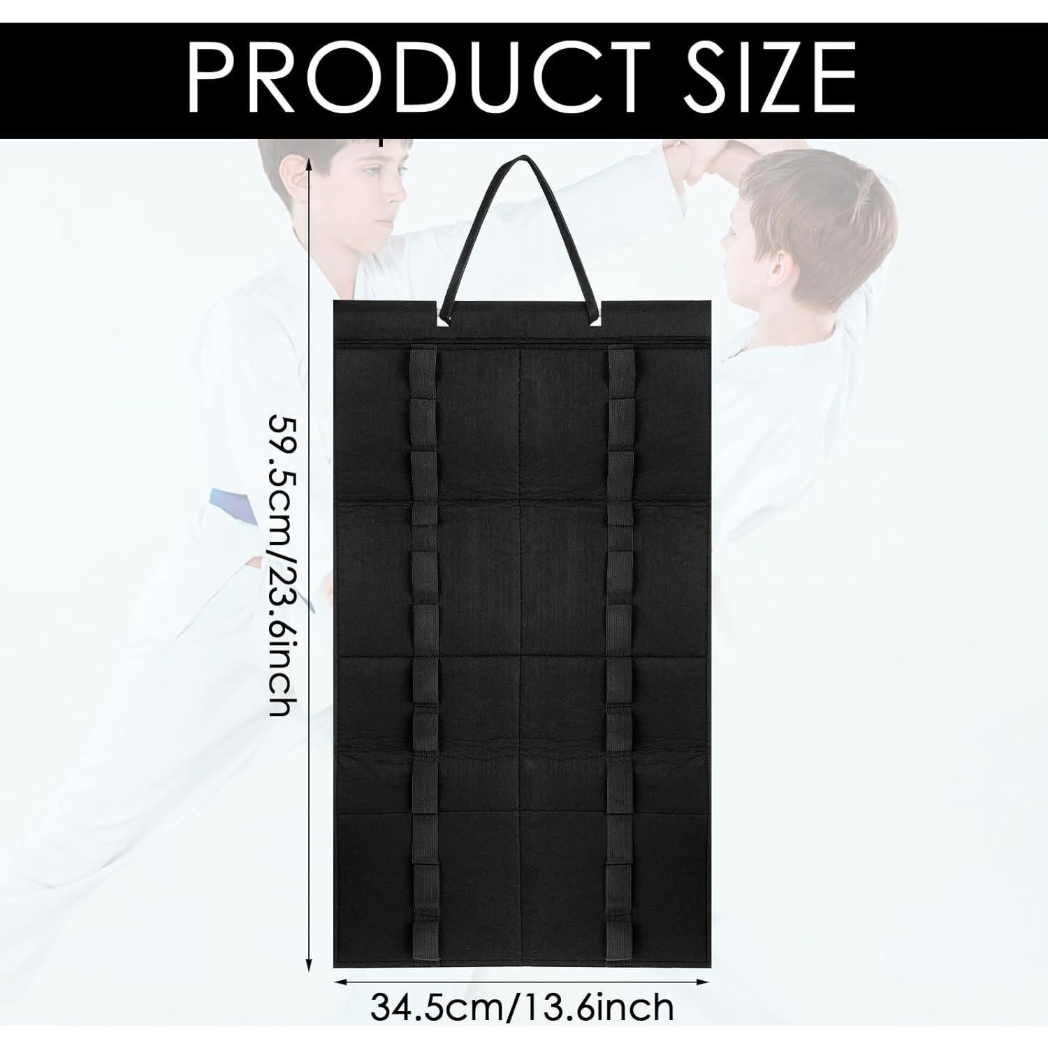 Organizador de Cinturones de Karate HOFURME 2 Paquetes 12 Cinturones