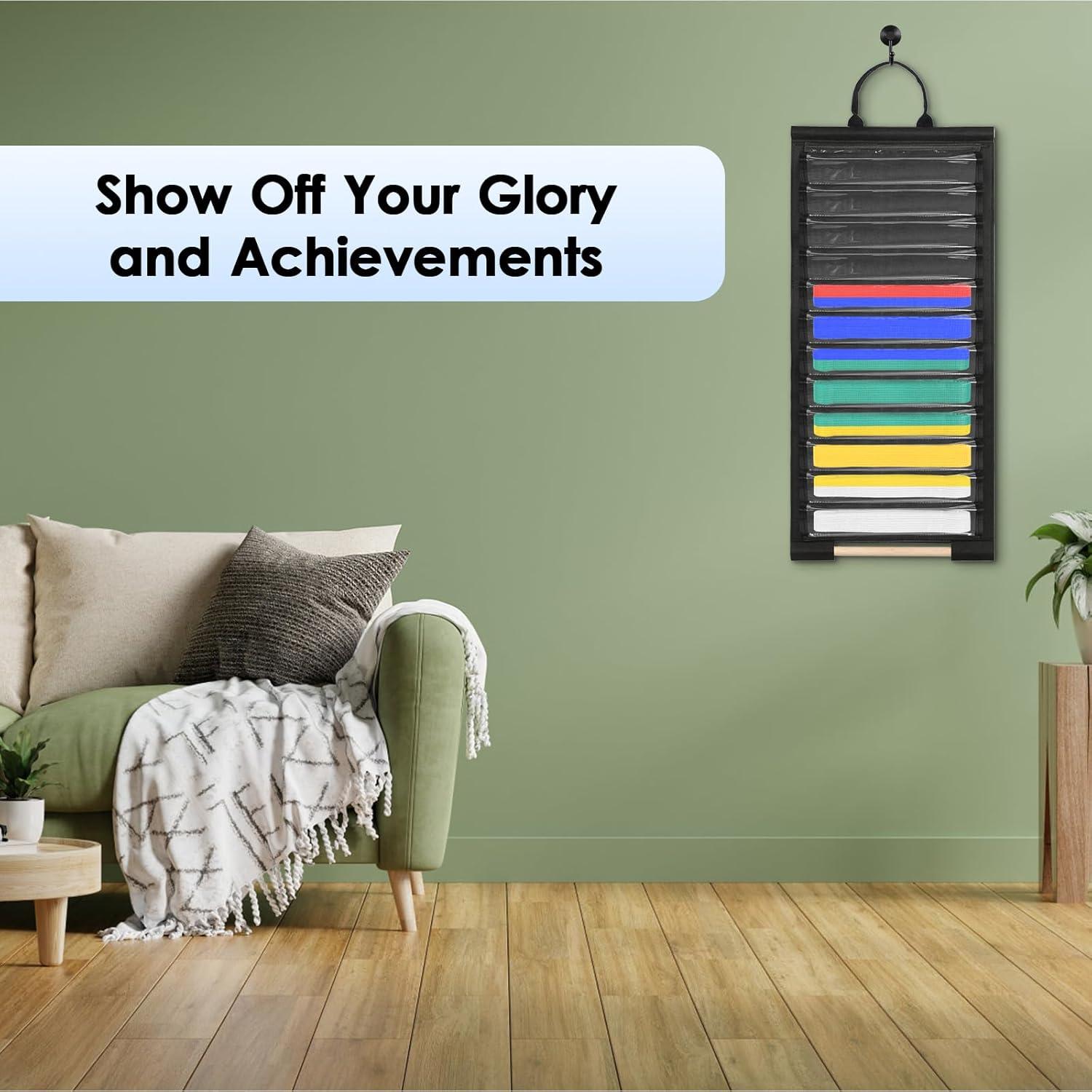 Soporte de exhibición de cinturones OGANAZI para 12 cinturones