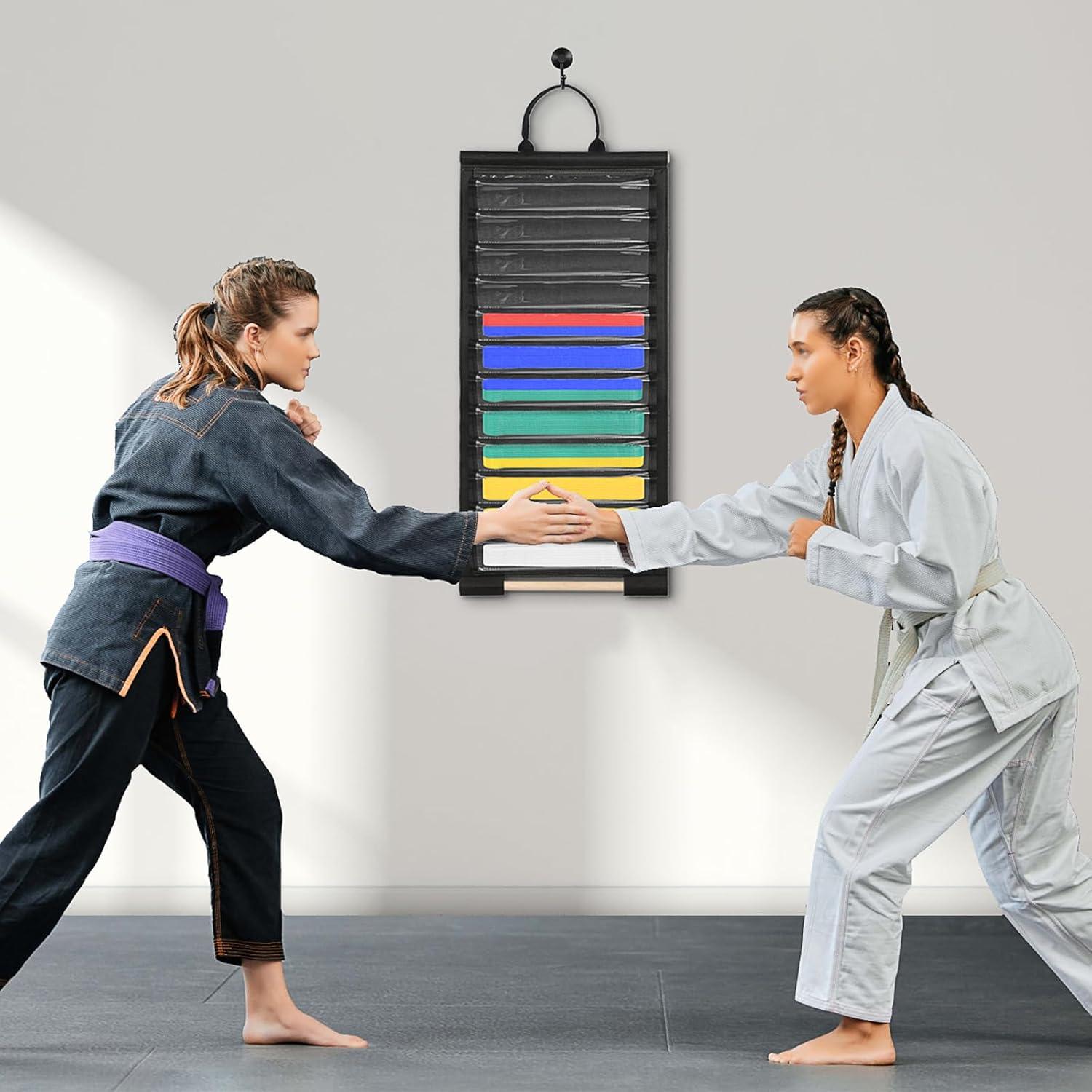 Soporte de exhibición de cinturones OGANAZI para 12 cinturones