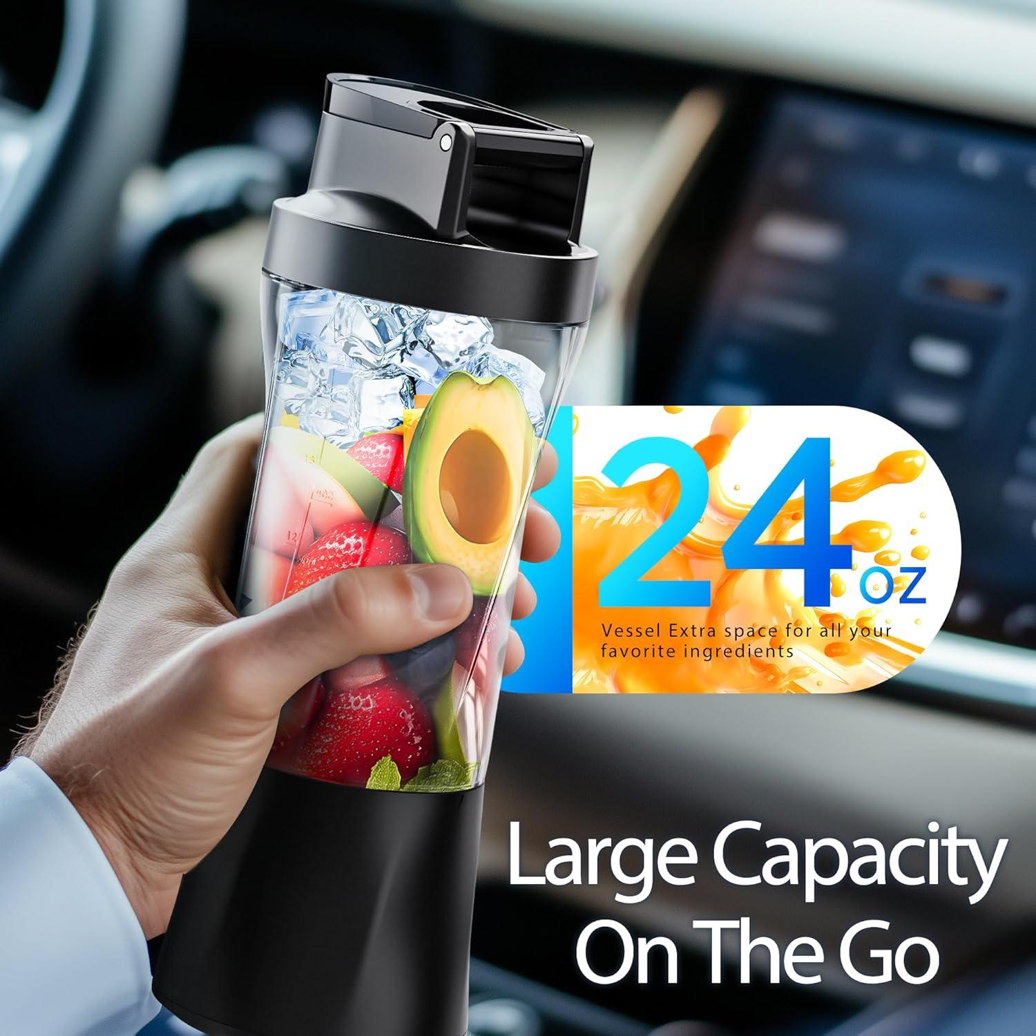 Licuadora Portátil KPMARE HD-10 710ml Recargable USB-C