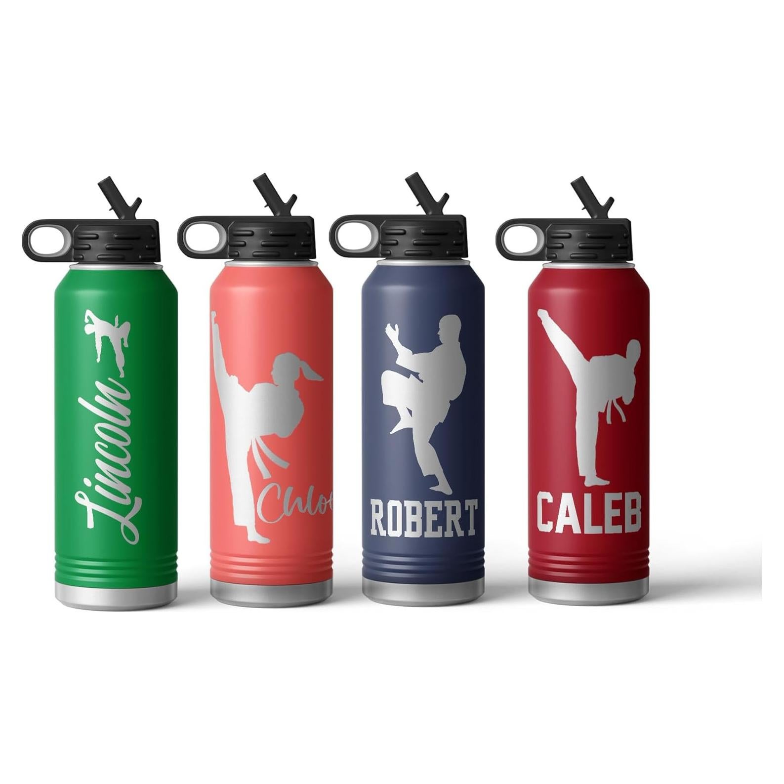 Botella de Agua Personalizada Acero Inoxidable 591ml 946ml 1183ml