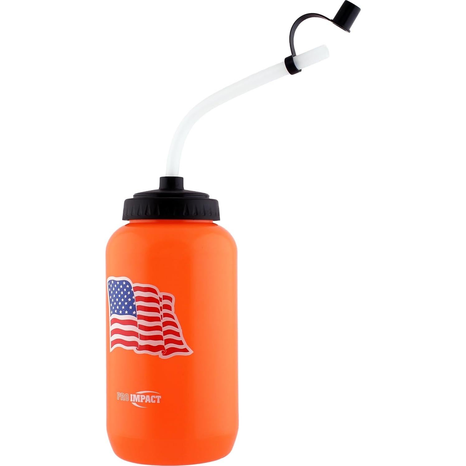 Botella de Agua Squeezable Pro Impact 1.05L Libre de BPA