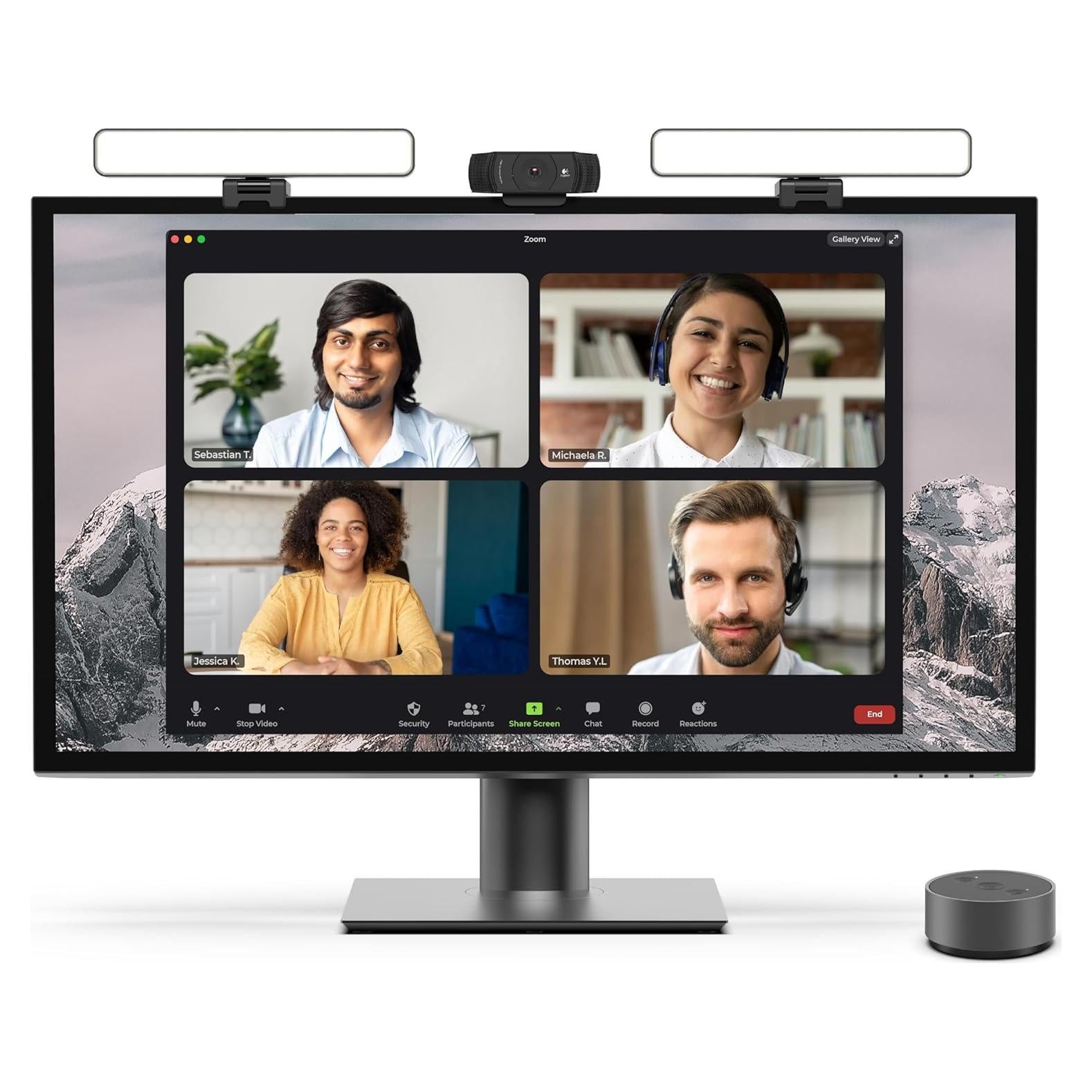 Iluminación Doble HumanCentric para Videoconferencias LED