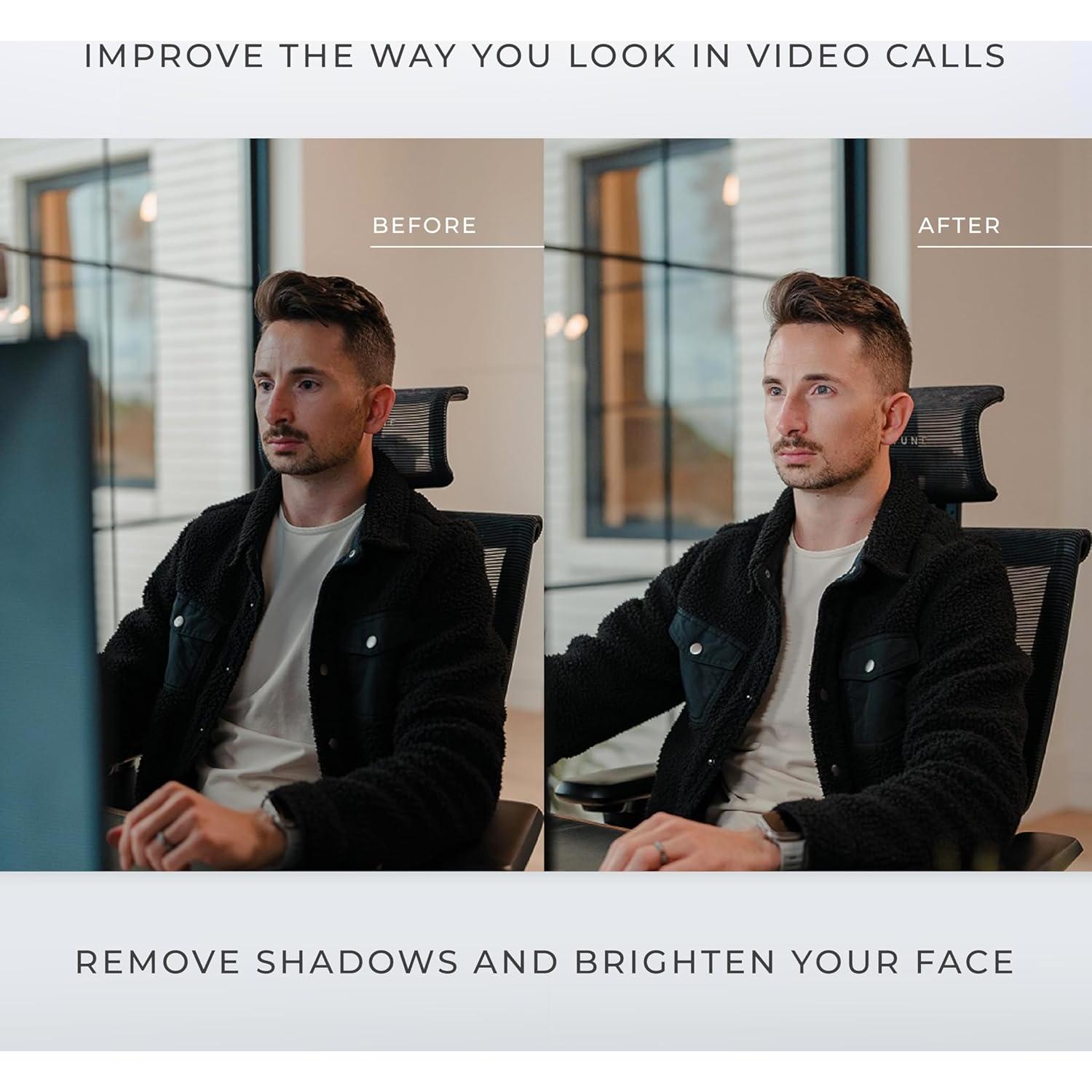 Iluminación Doble HumanCentric para Videoconferencias LED