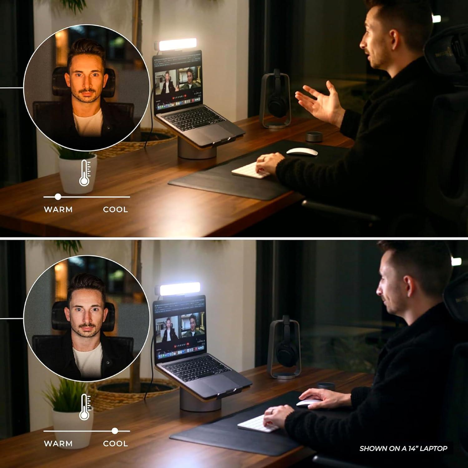 Iluminación Doble HumanCentric para Videoconferencias LED
