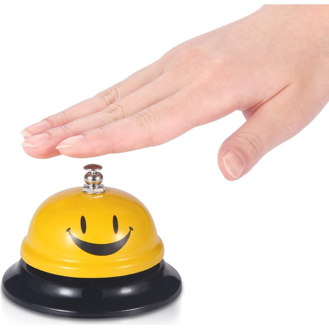 Timbre de Llamada EMDMAK Amarillo 8.51 cm Acero Inoxidable