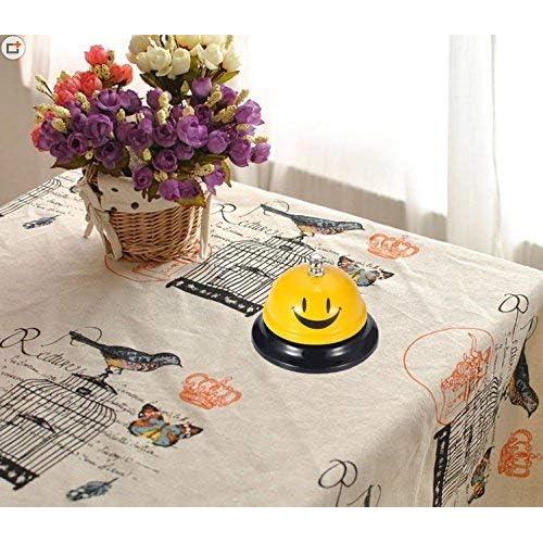 Timbre de Llamada EMDMAK Amarillo 8.51 cm Acero Inoxidable