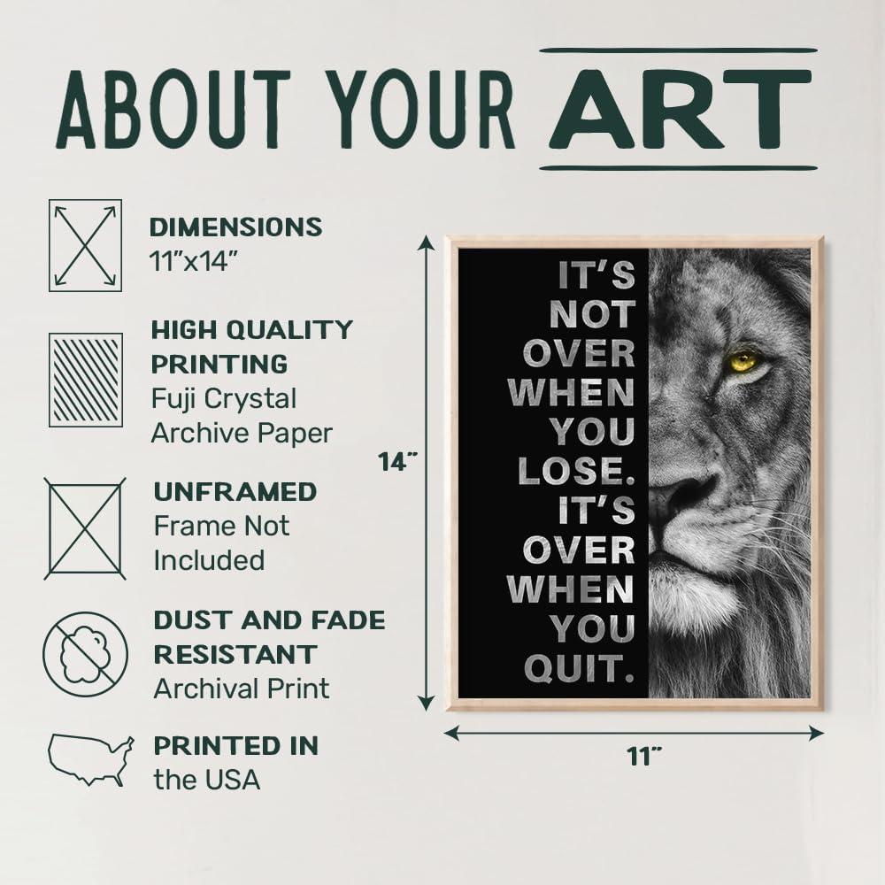 Póster Motivacional Sin Marco 28x36 cm Yellowbird - Arte de Pared