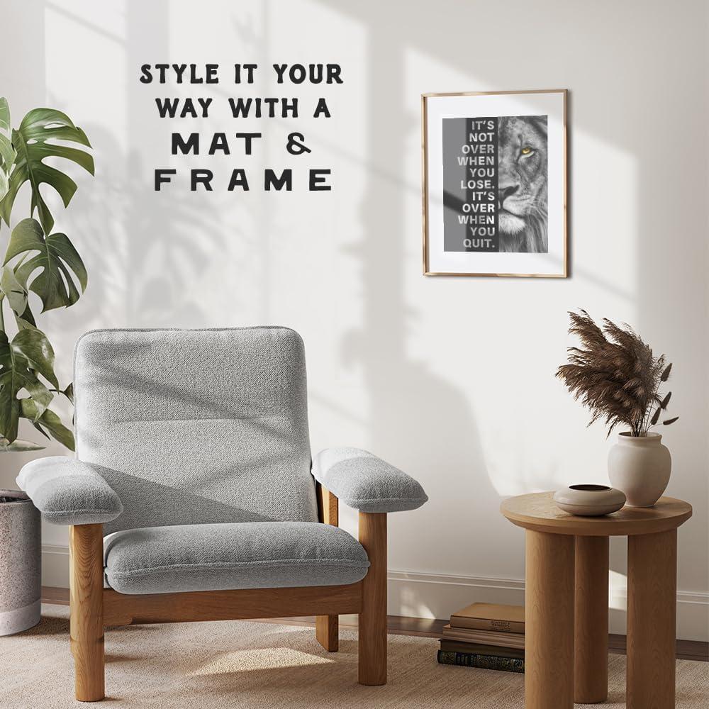 Póster Motivacional Sin Marco 28x36 cm Yellowbird - Arte de Pared