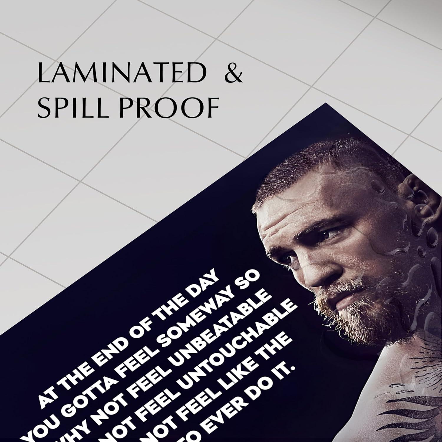 Póster Inspiracional Al Final del Día 25.4x20.3 cm - Arte de Pared