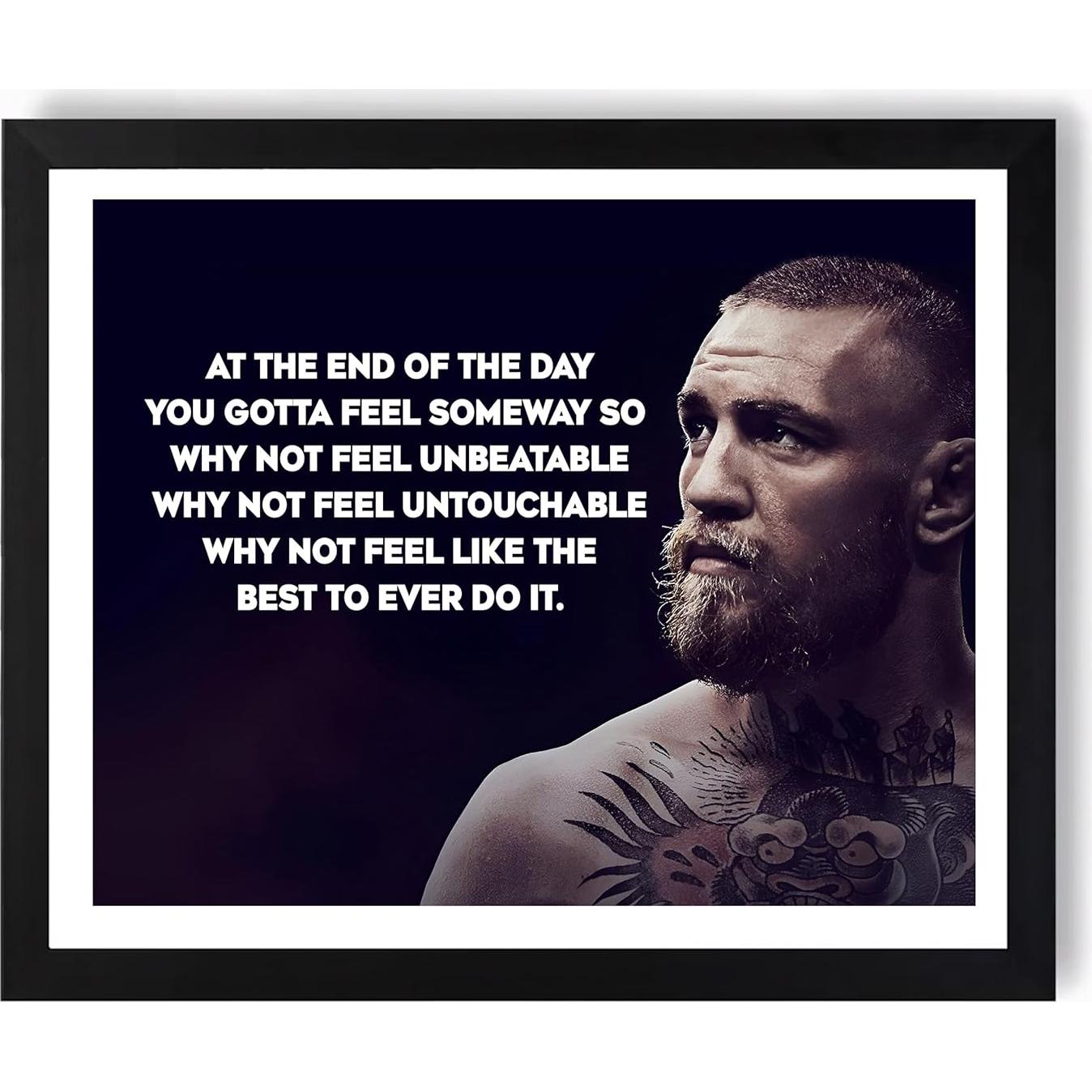 Póster Inspiracional Al Final del Día 25.4x20.3 cm - Arte de Pared