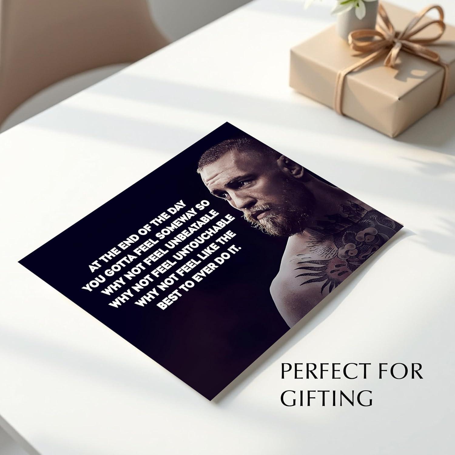 Póster Inspiracional Al Final del Día 25.4x20.3 cm - Arte de Pared