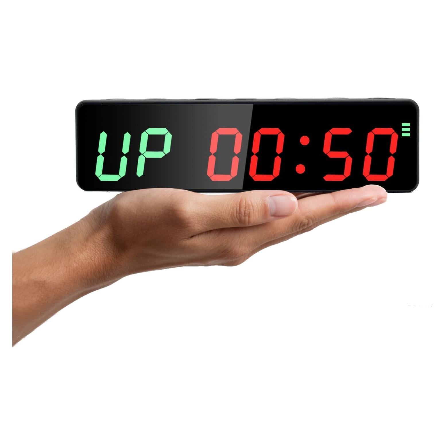 Temporizador LED Portátil F-Winner para Gimnasio 12/24H