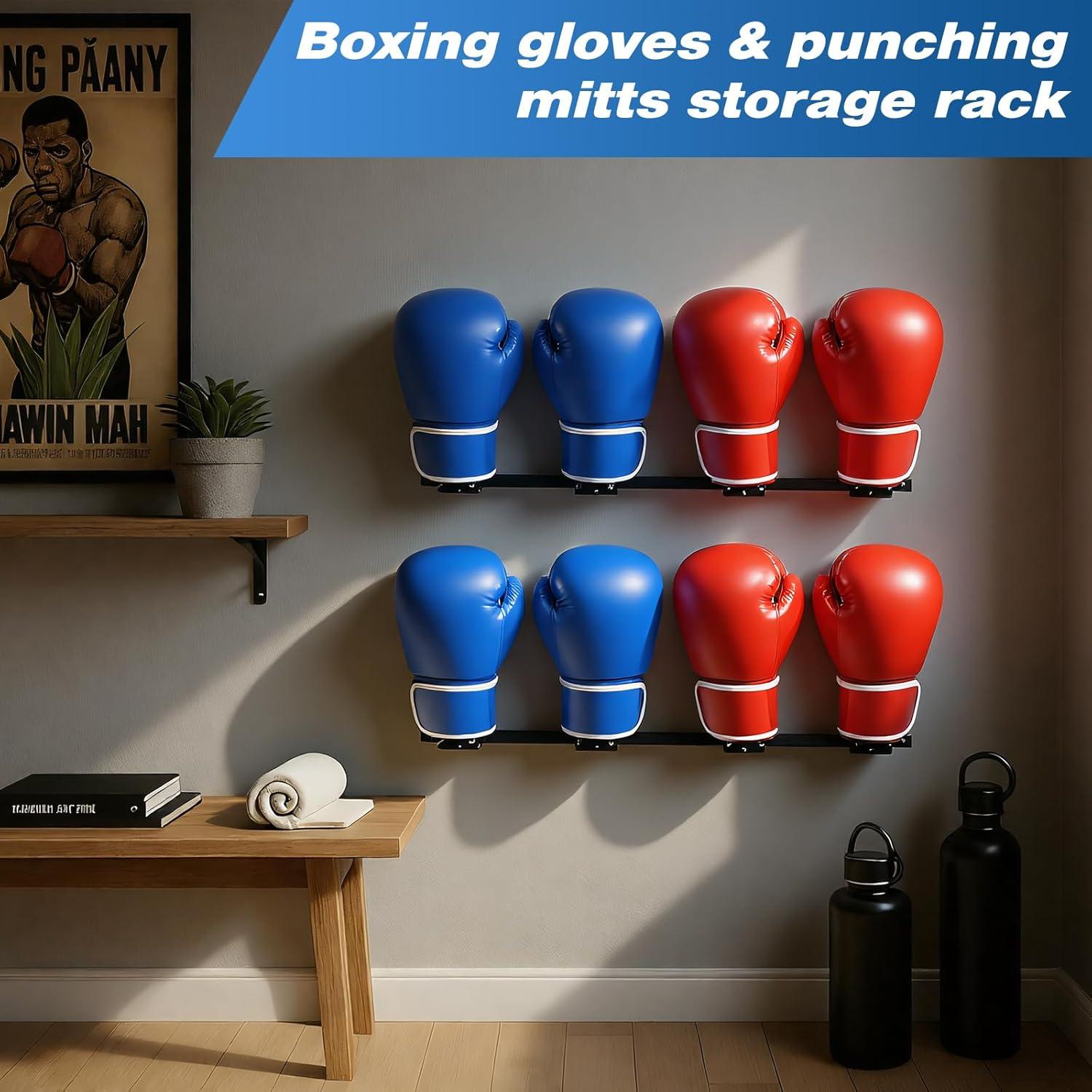 Soporte para Guantes de Boxeo Otoolling Montaje en Pared 2 Piezas