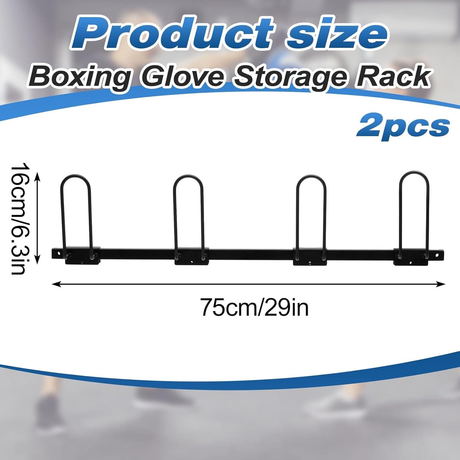 Soporte para Guantes de Boxeo Otoolling Montaje en Pared 2 Piezas