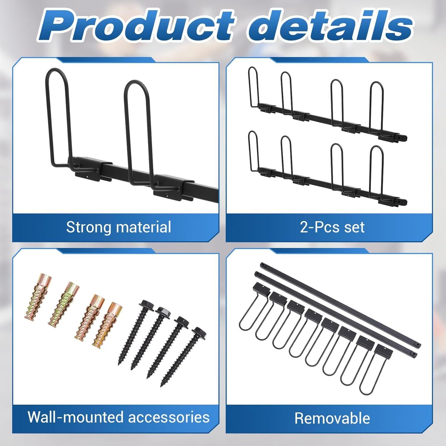 Soporte para Guantes de Boxeo Otoolling Montaje en Pared 2 Piezas
